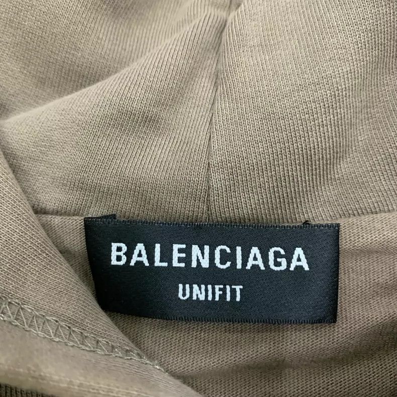 Balenciaga Balenciaga Brown Sabotage Hoodie Hoodie Size US M / EU 48-50 / 2 - 6 Thumbnail
