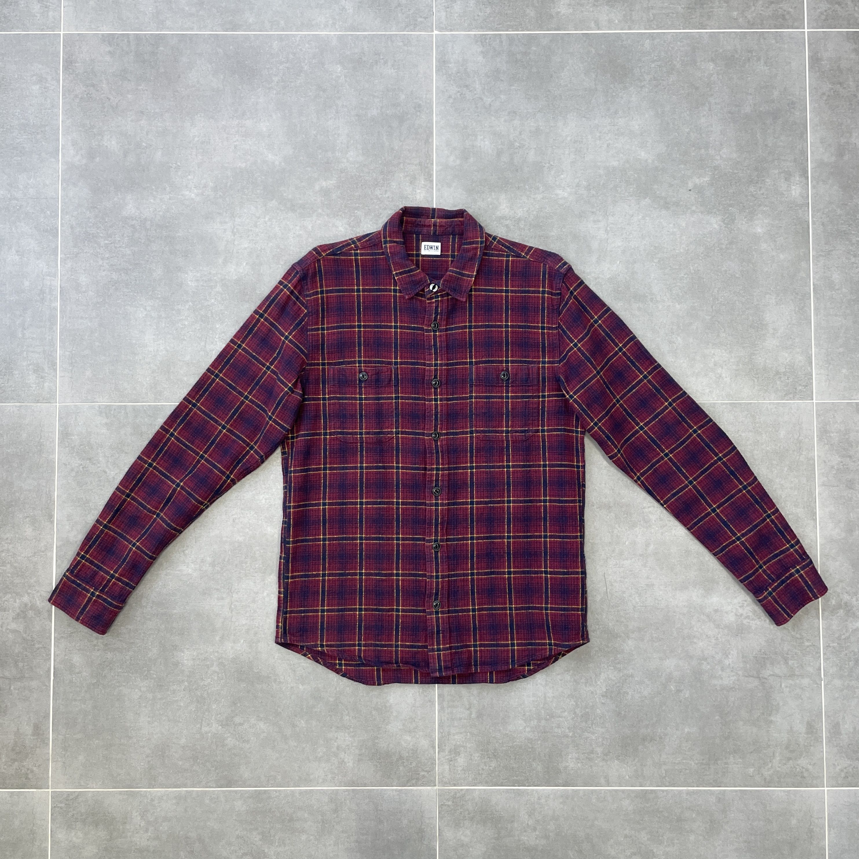 Edwin Edwin Labour Button Shirt Size M Size US M / EU 48-50 / 2 - 2 Thumbnail
