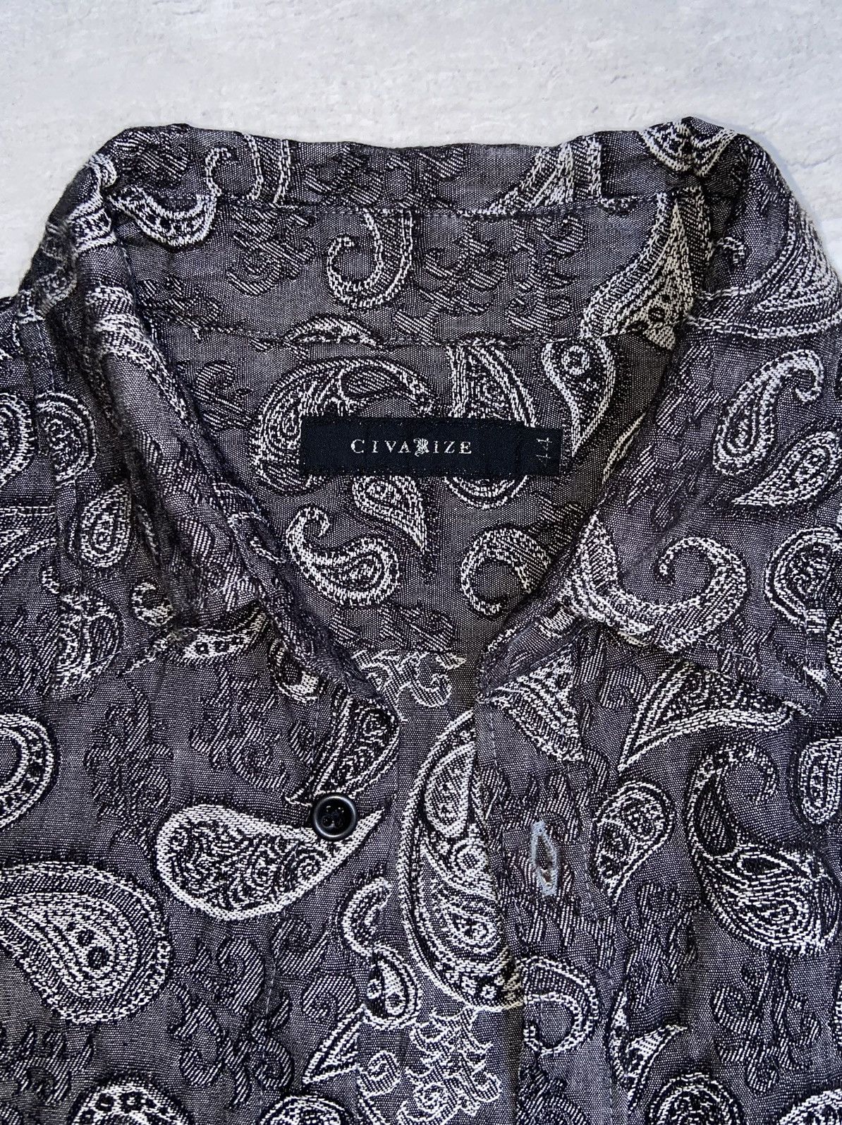CIVARIZE CIVARIZE Grey Patterned Shirts/Outer Size US M / EU 48-50 / 2 - 6 Thumbnail