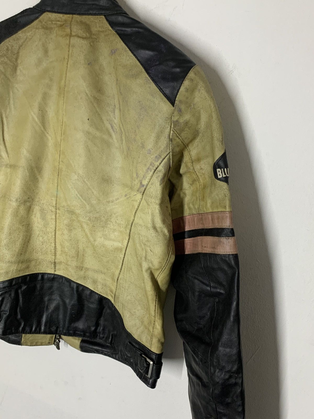 Genuine Leather Vintage Conbipel Italy Leather Cropped Biker Custom Outlaw Size US M / EU 48-50 / 2 - 15 Thumbnail