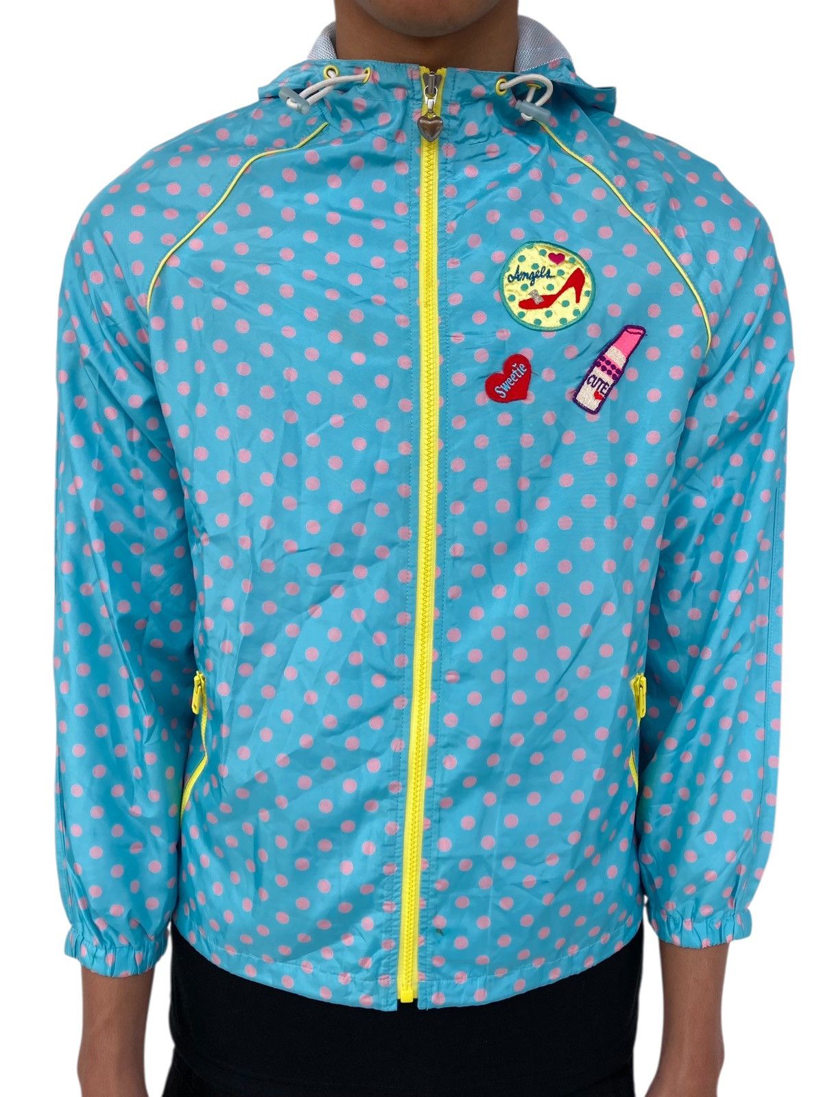 Angel Blue 2000s Angel Blue - Lightweight Polka Jacket Size M / US 6-8 / IT 42-44 - 1 Thumbnail