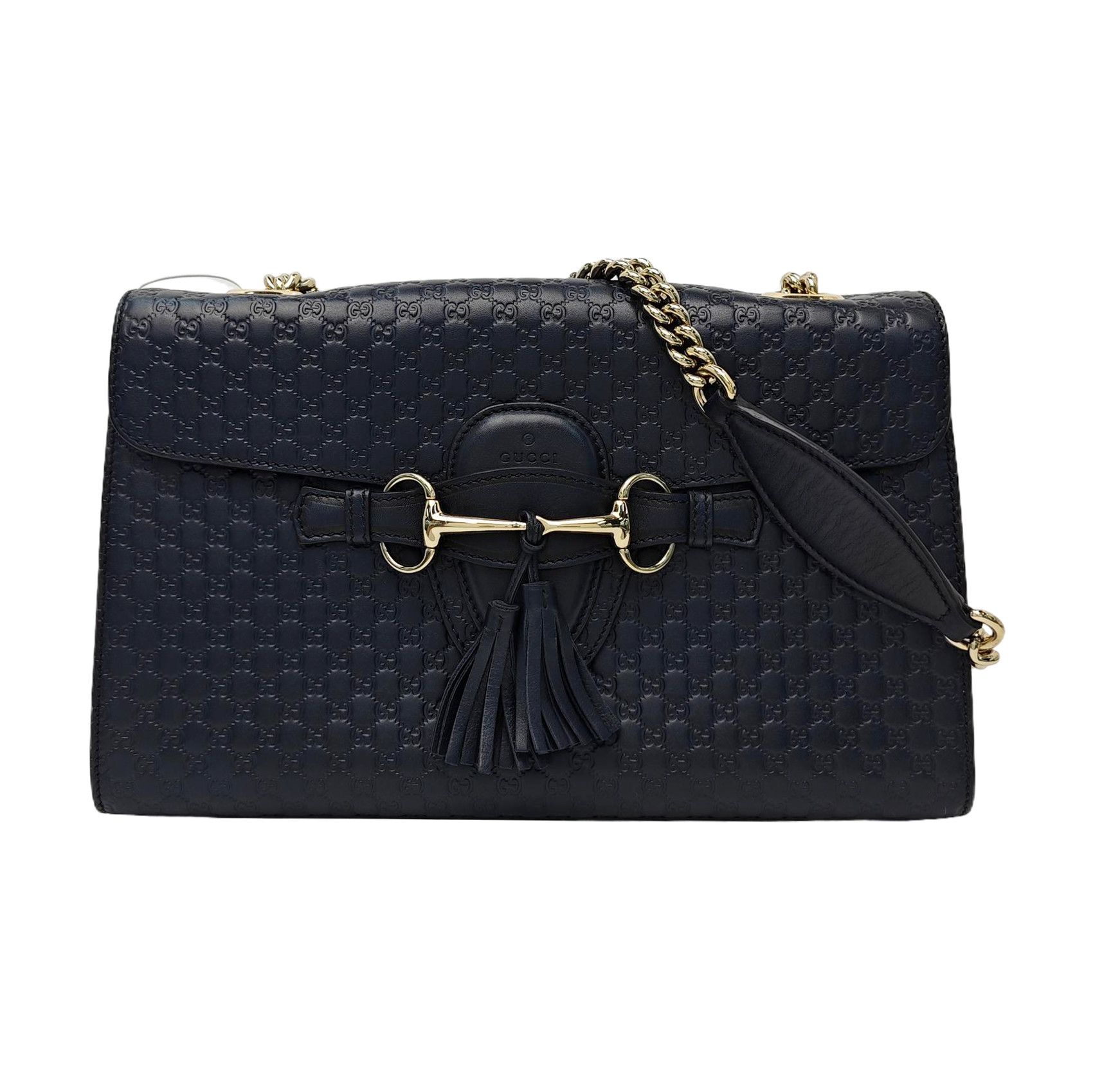 Gucci Gucci Emily Chain Leather Shoulder Bag Size OS Size ONE SIZE - 1 Thumbnail