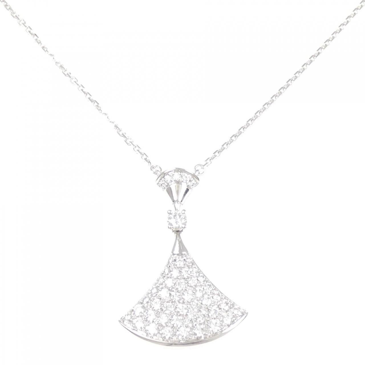 Bvlgari Bvlgari Divas' Dream 750 White Gold Diamond Necklace Precious Metal Necklace 350066 DUTY FREE for USA