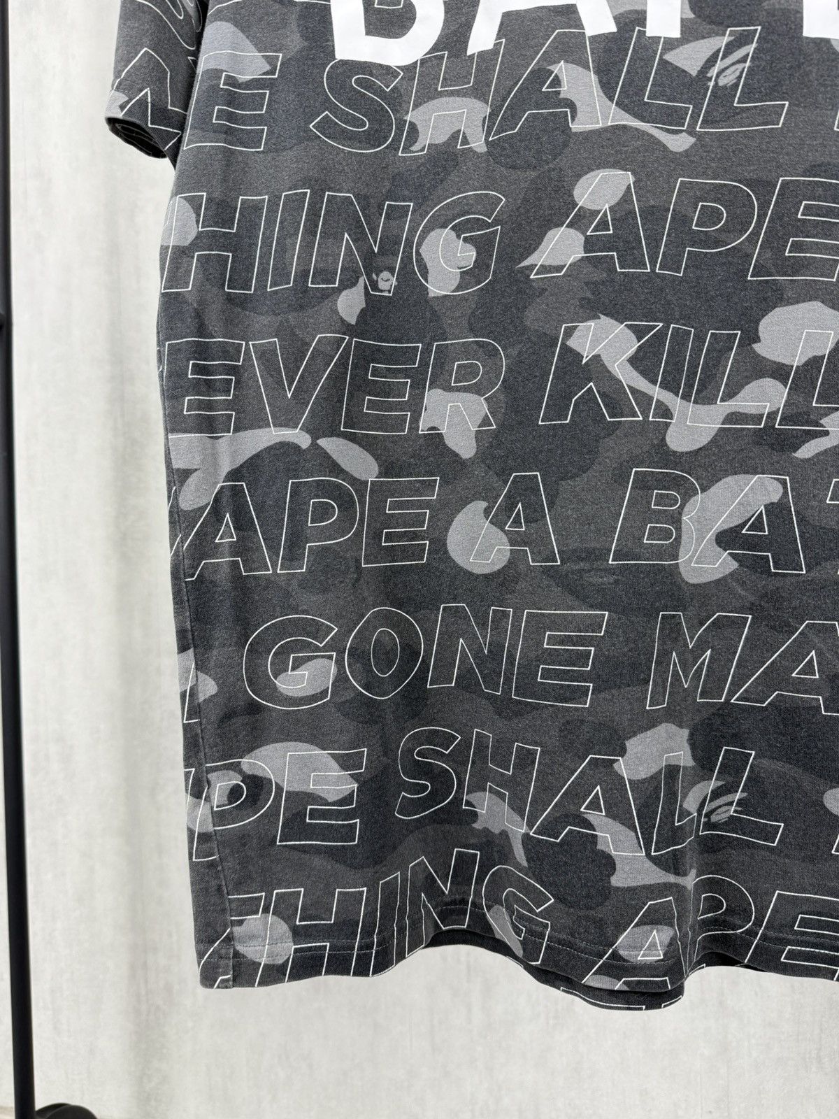 Bape A Bathing Ape Bape Men’s Multi Logo T-Shirt Size M Size US M / EU 48-50 / 2 - 3 Thumbnail