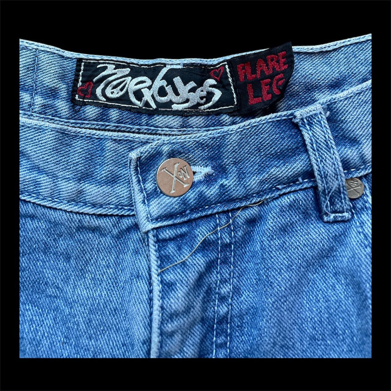 Other No Excuses Flared Jeans Size 32" / US 10 / IT 46 - 2 Thumbnail