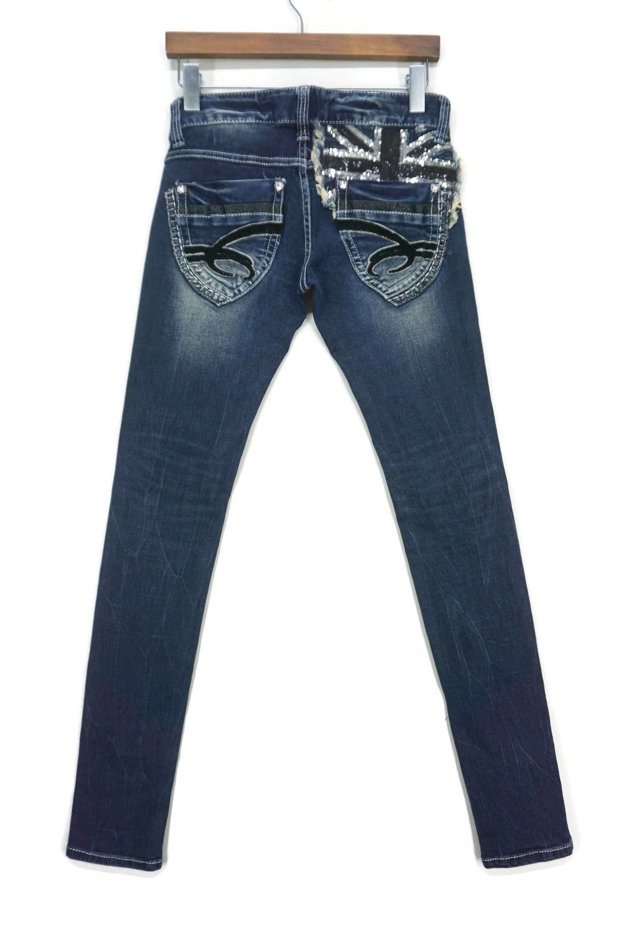 Japanese Brand Red Pepper Jeans Size 25 fit W29xL32.5 Low-Rise Skinny Size 25" / US 0 / IT 36 - 1 Thumbnail