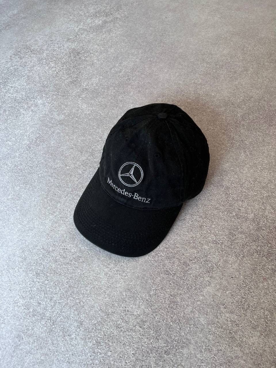 Mercedes-Benz × Vintage Vintage Mercedes Benz Big Logo Embroidery Cap Os Size ONE SIZE - 3 Thumbnail