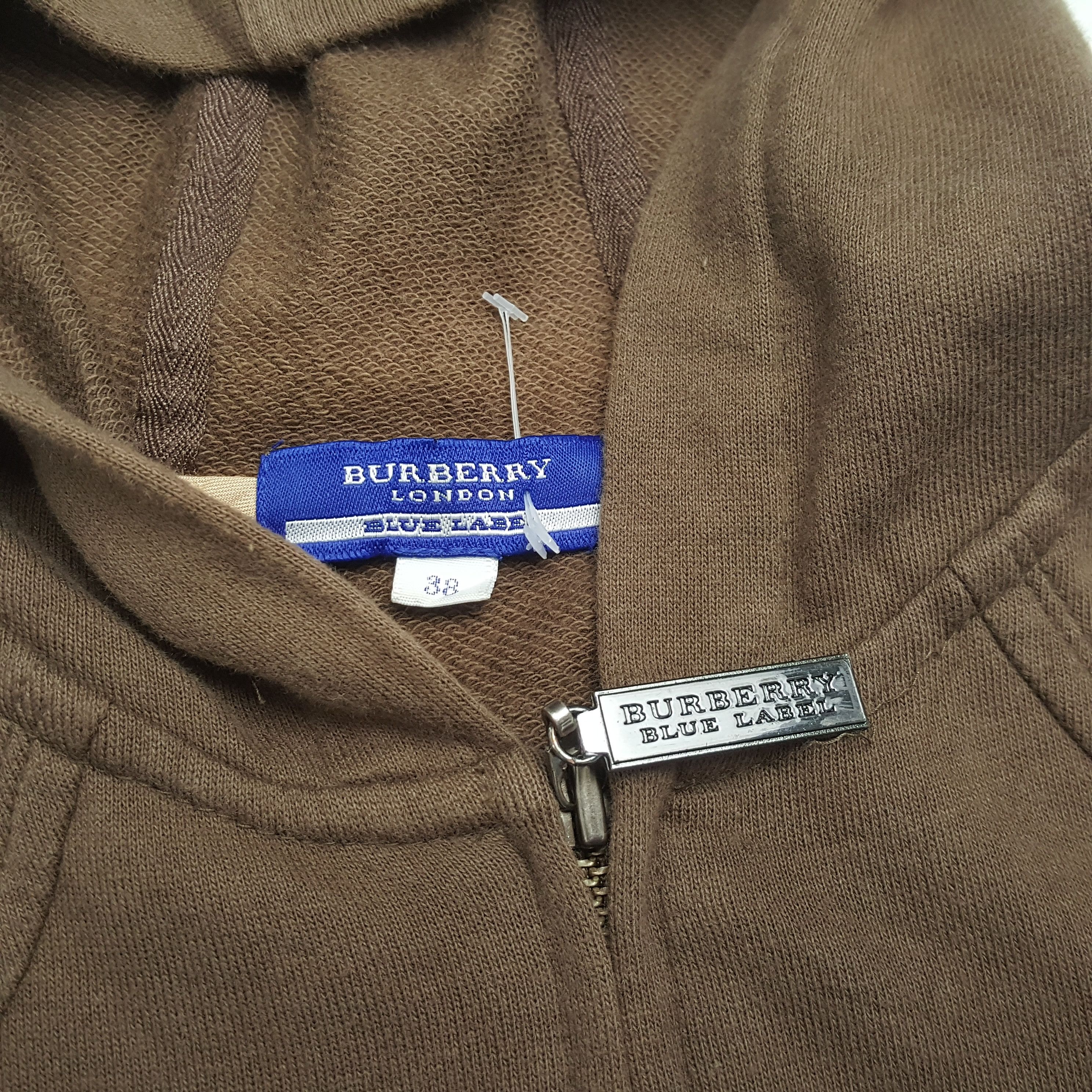 Burberry × Vintage Vintage BURBERRY LONDON BLUE LABEL Brand Hoodies Size XS / US 0-2 / IT 36-38 - 10 Thumbnail