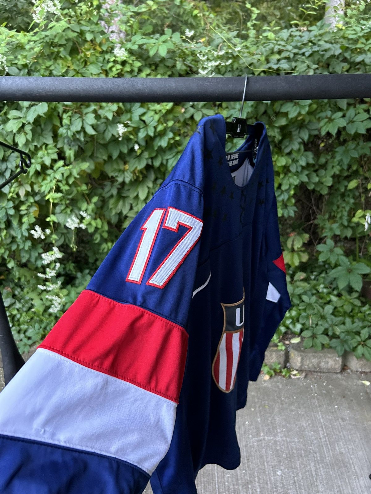 NHL × Nike × Vintage Vintage Nike USA Olympic Hockey Jersey Kessler RARE Size US L / EU 52-54 / 3 - 4 Thumbnail