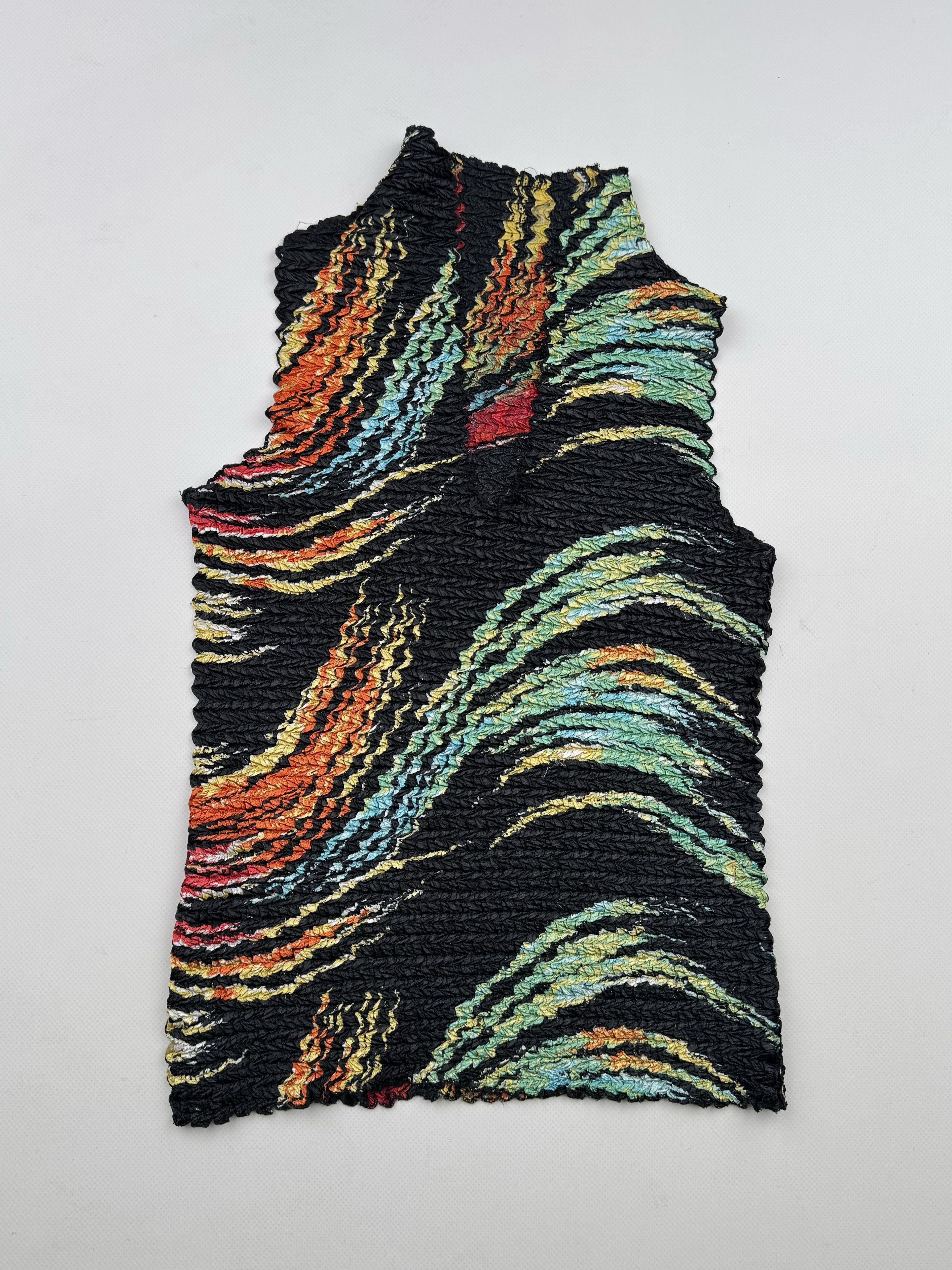 Vintage Pleated Tank Top B392(V247)