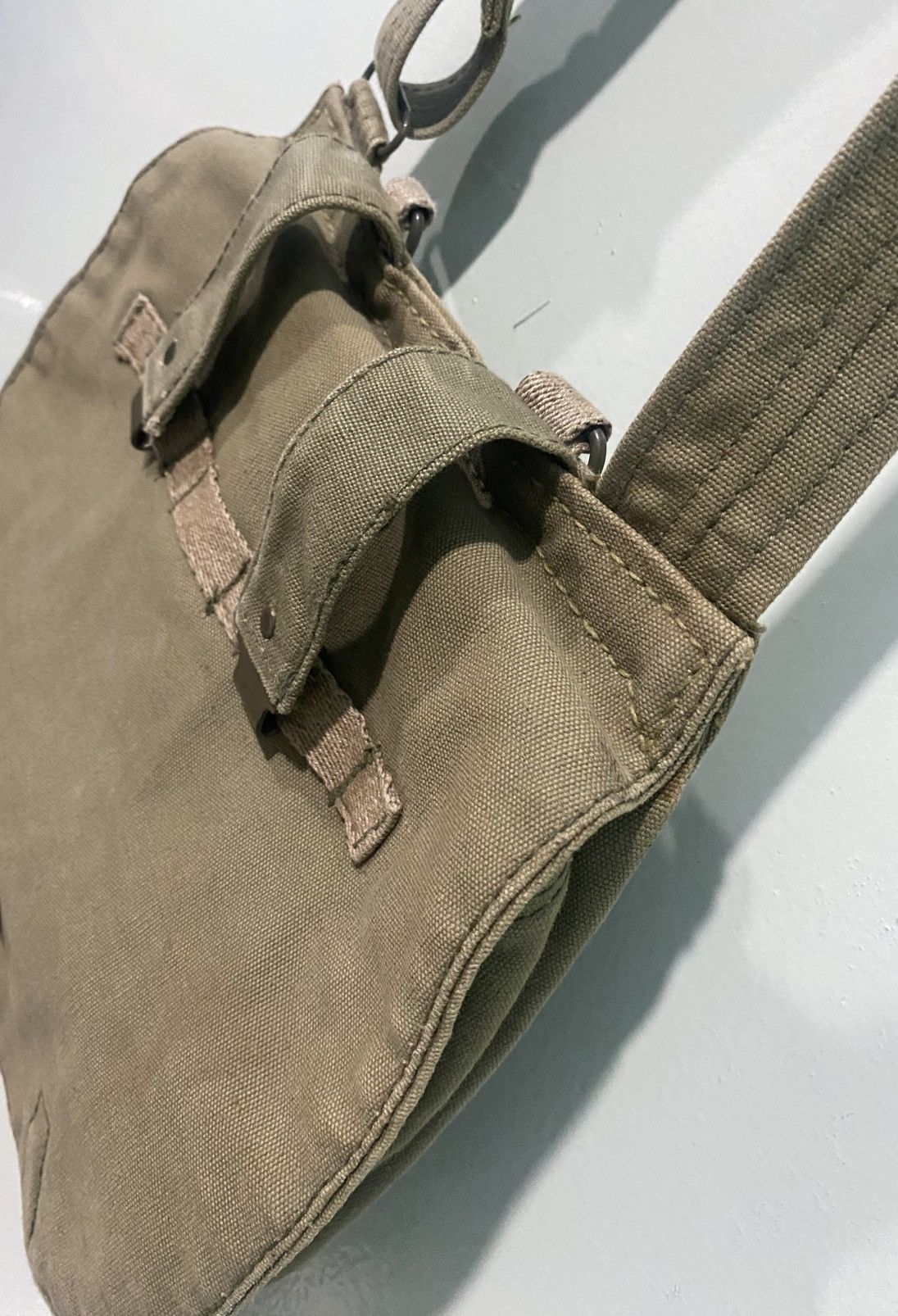 Vintage Rare Vintage 70s Ration Bag Soldiers Issue Field Canvas Nato Size ONE SIZE - 5 Thumbnail