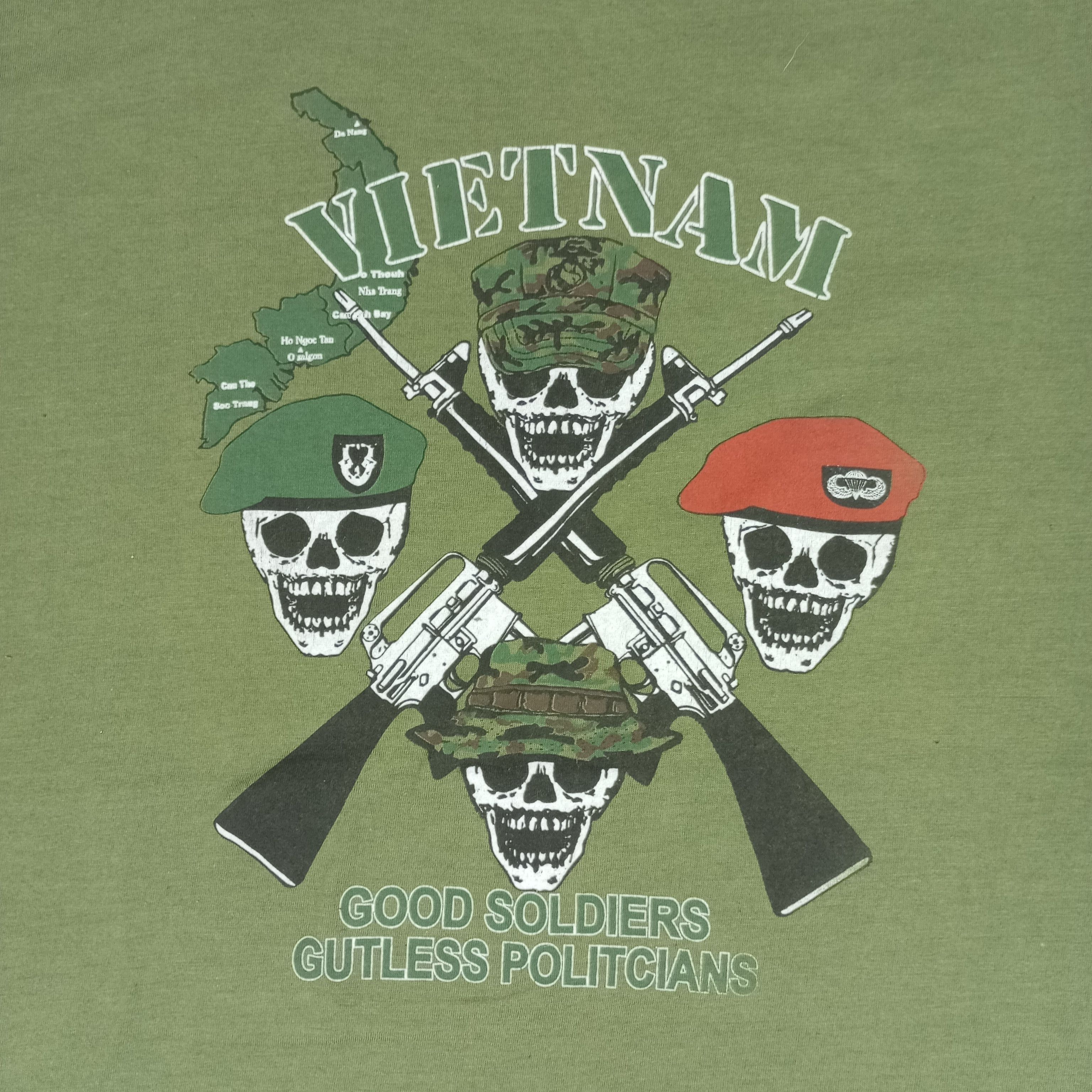 Other Vietnam Soldiers Army Style Streetwear Tshirt Size US M / EU 48-50 / 2 - 2 Thumbnail