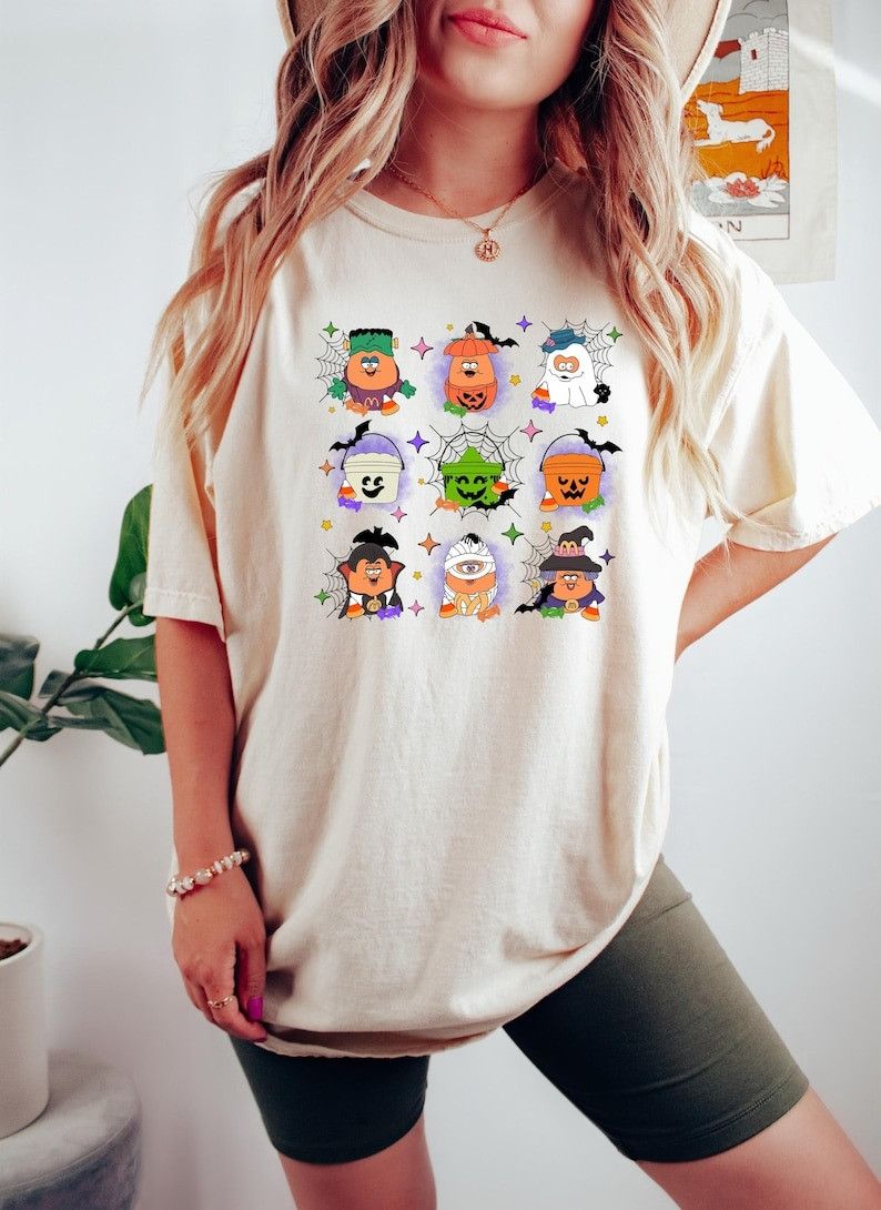 Designer Spooky Nuggets Meal Bucket Shirt Size M / US 6-8 / IT 42-44 - 1 Thumbnail