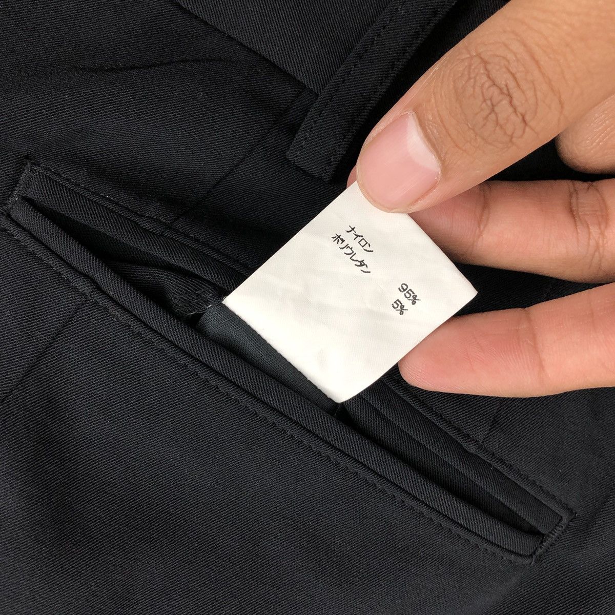 Tornado Mart 2000s Tornado Mart Japan Designer Black Trousers Pants Size US 32 / EU 48 - 9 Thumbnail