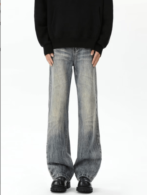 Japanese Brand × Jean American retro washed high street handsome distressed jeans Size US 32 / EU 48 - 1 Thumbnail