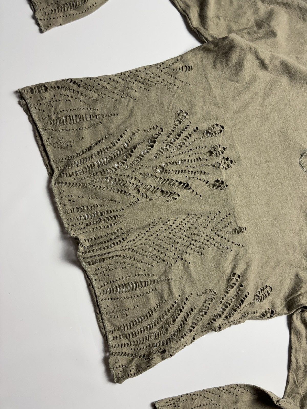 Vintage Vintage archive distressed long flared sleeve top Size XL / US 12-14 / IT 48-50 - 4 Thumbnail