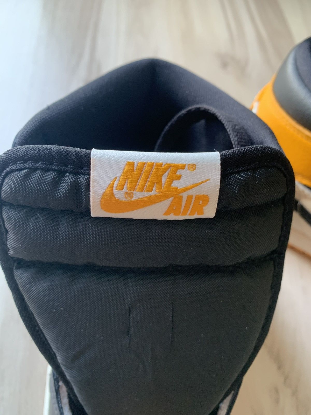 Nike Air Jordan 1 Retro High TAXI Yellow Toe Size US 5.5 / IT 35.5 - 7 Thumbnail
