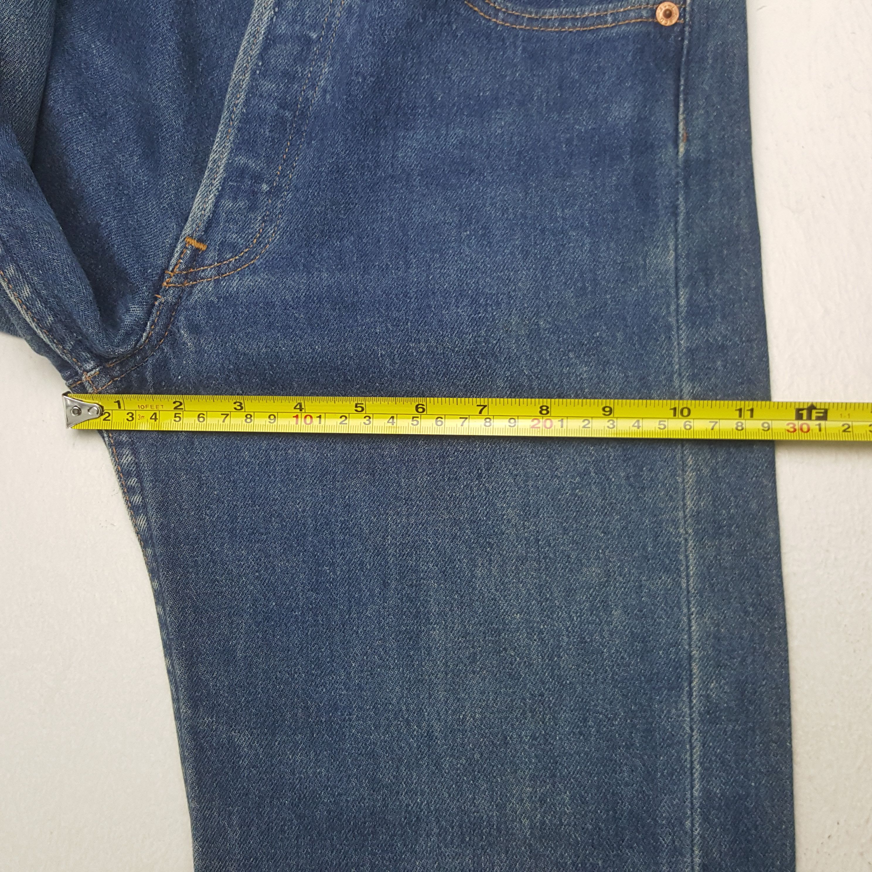 Levi's Vintage Levi's 501 Regular Style Denim Jeans RR13 Size US 28 / EU 44 - 11 Thumbnail