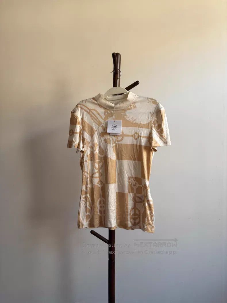 Hermes Hermes Women's Short Sleeve Size S / US 4 / IT 40 - 1 Thumbnail