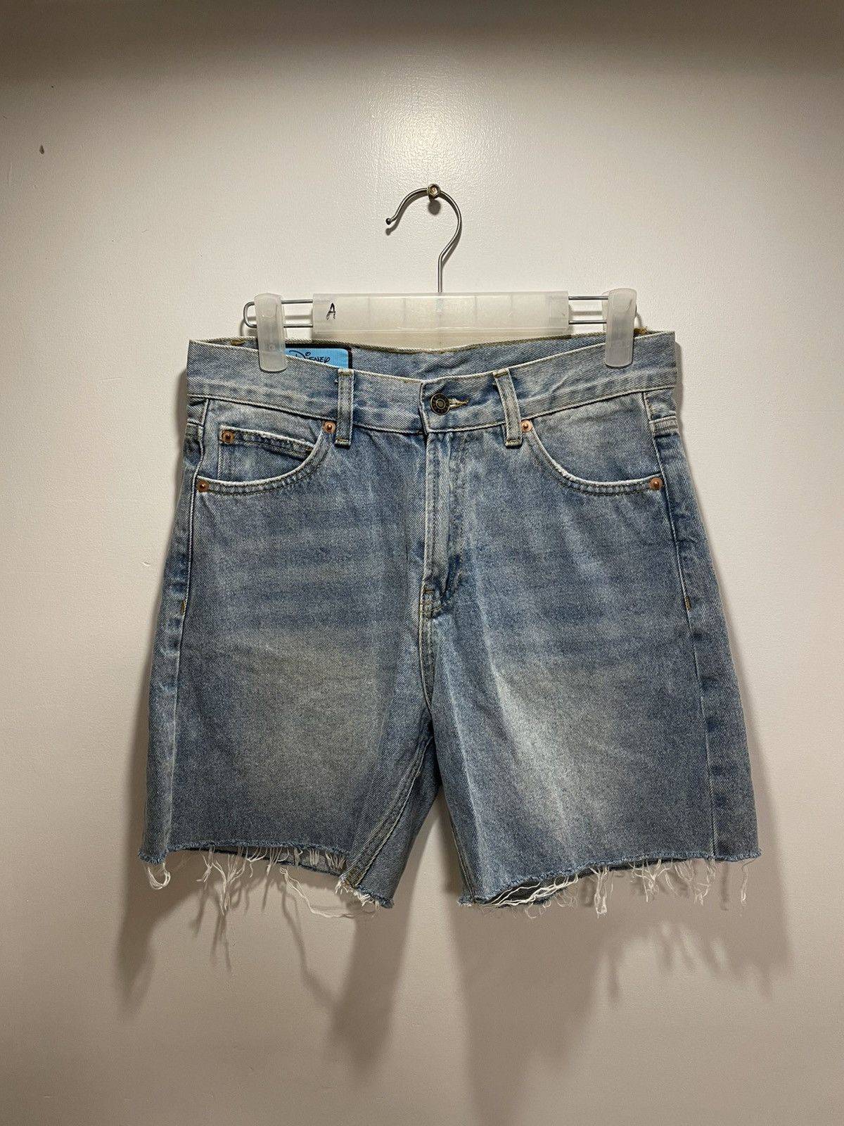 Gucci GUCCI X Disney Eco Denim Cut off Shorts Size 29" - 3 Thumbnail
