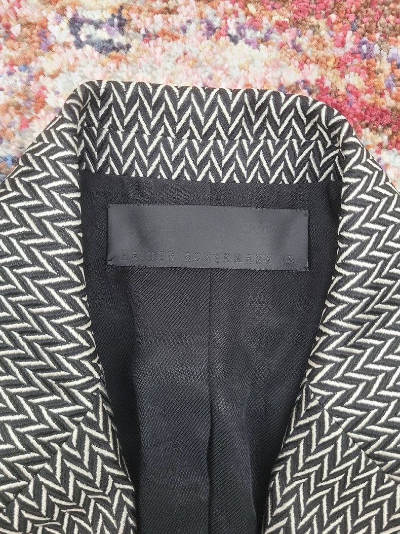 Haider Ackermann Haider Ackermann Women's houndstooth suit jacket Size S / US 4 / IT 40 - 8 Thumbnail