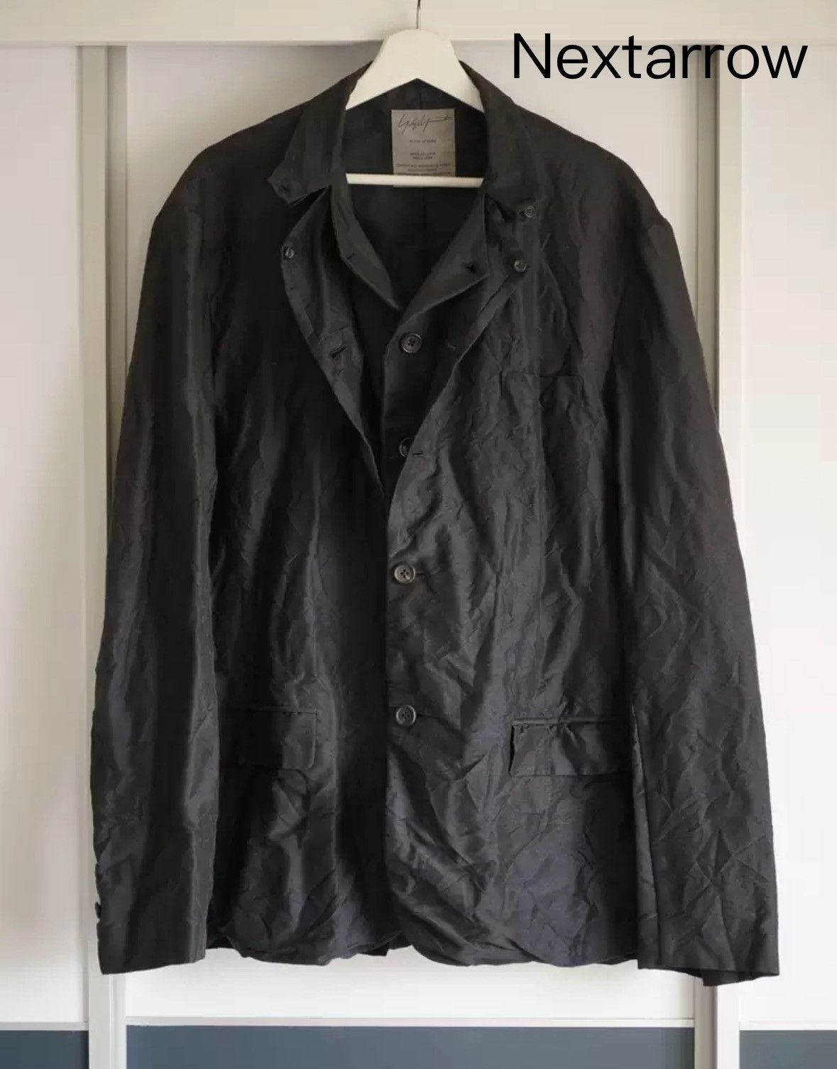 Yohji Yamamoto Yohji Yamamoto 01ss mohair double suit 2412-Nextarrow Size 44R - 1 Thumbnail