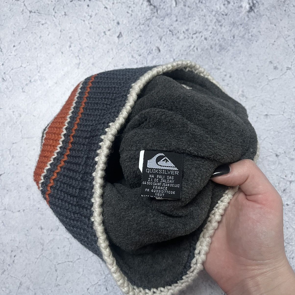 Japanese Brand × Quiksilver × Vintage Rare Quiksilver Knit Vintage Bucket Hat Junya Watanabe Y2K Size ONE SIZE - 7 Thumbnail