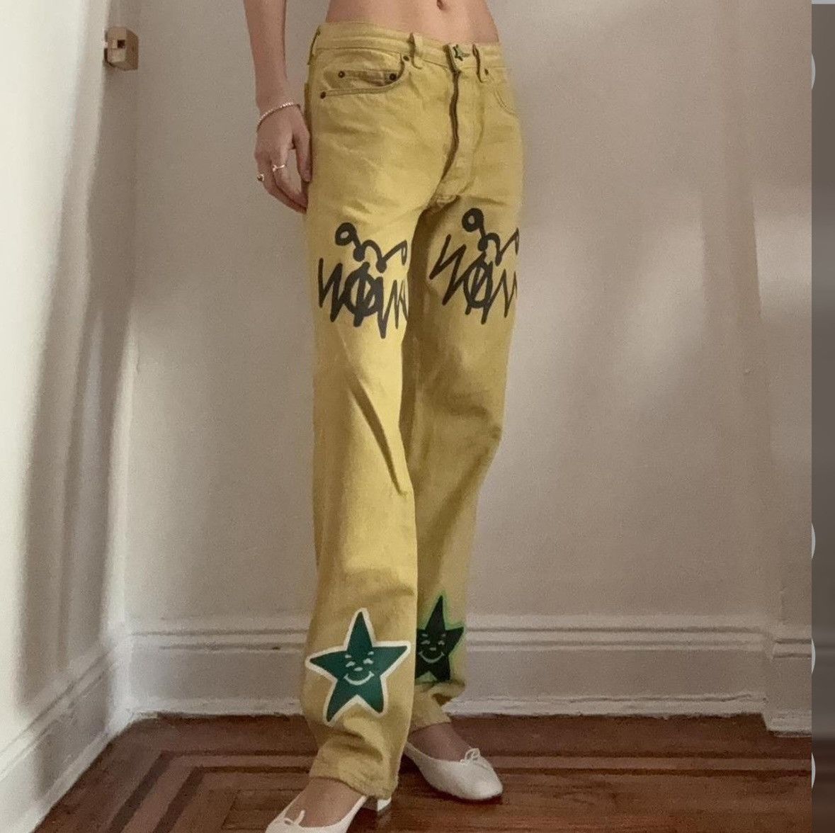Other Asspizza 2021 jeans puffprint 1 of 1 Size 27" / US 4 / IT 40 - 4 Thumbnail