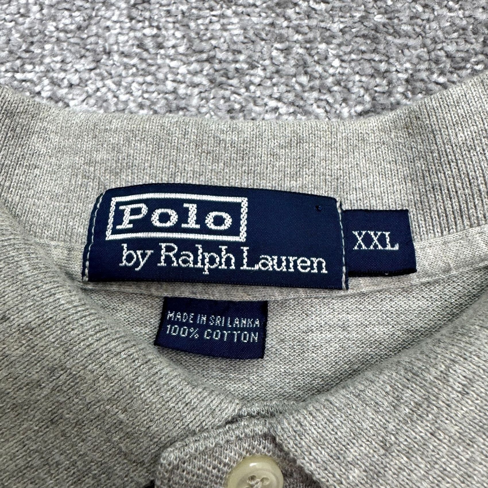 Polo Ralph Lauren Polo Ralph Lauren Polo Shirt Short Sleeve Mens XXL Gray Casual Preppy Cotton Shirt Size US XXL / EU 58 / 5 - 4 Thumbnail
