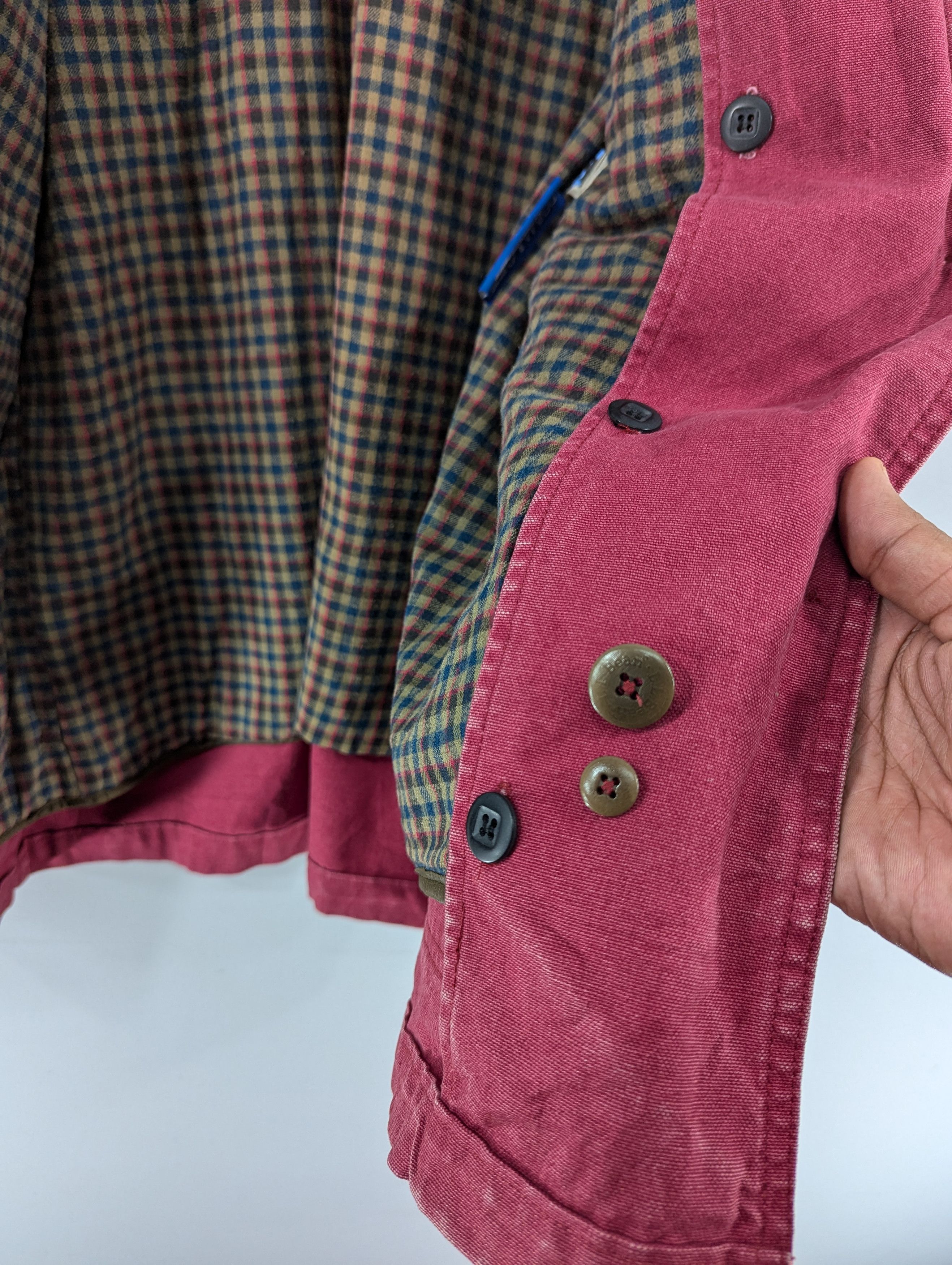 L.L. Bean Vintage L.L.Bean Blanket Lined Chore Sunfaded Jacket Size M / US 6-8 / IT 42-44 - 13 Thumbnail