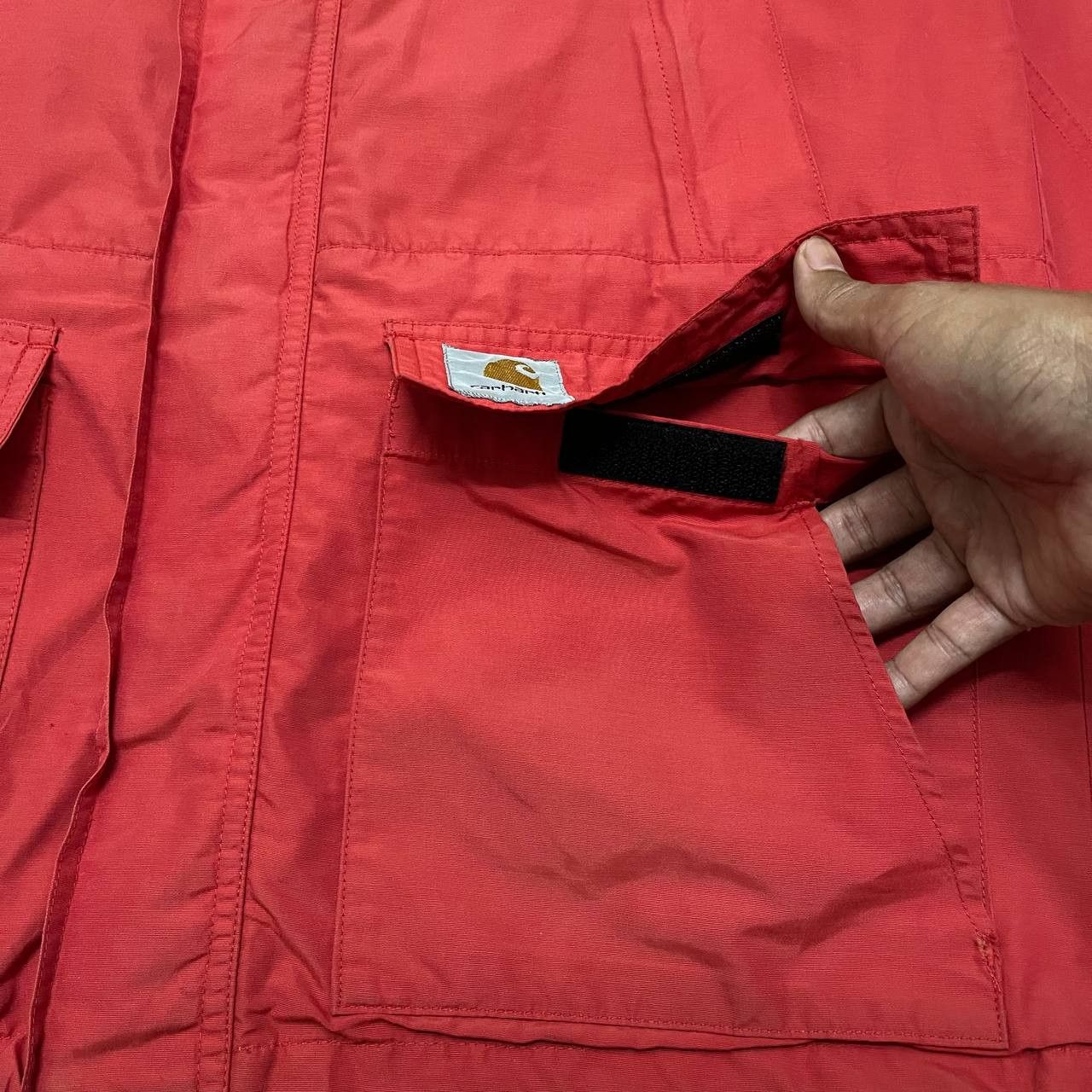 Carhartt Vintage Carhartt Hooded Jacket Size US M / EU 48-50 / 2 - 8 Thumbnail