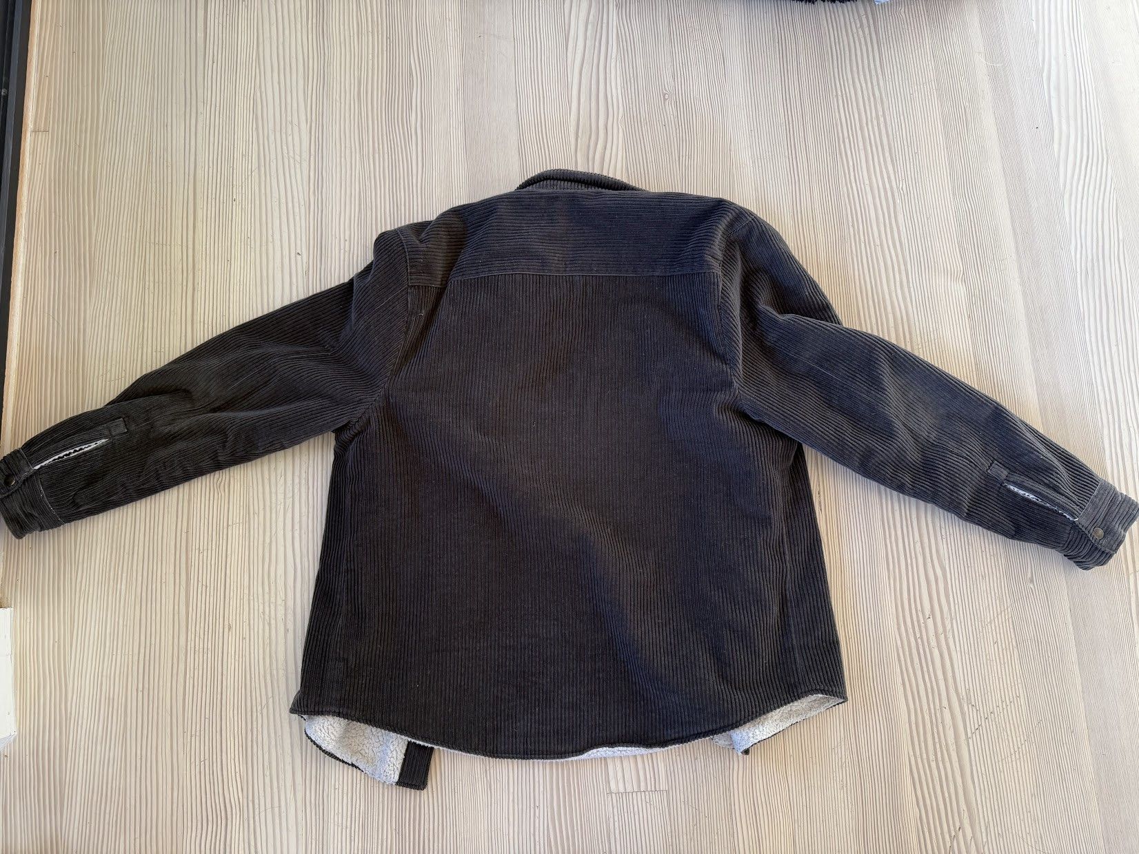 James Perse Sherpa Lined Corduroy Shirt Jacket (Fin) Size US XL / EU 56 / 4 - 3 Thumbnail