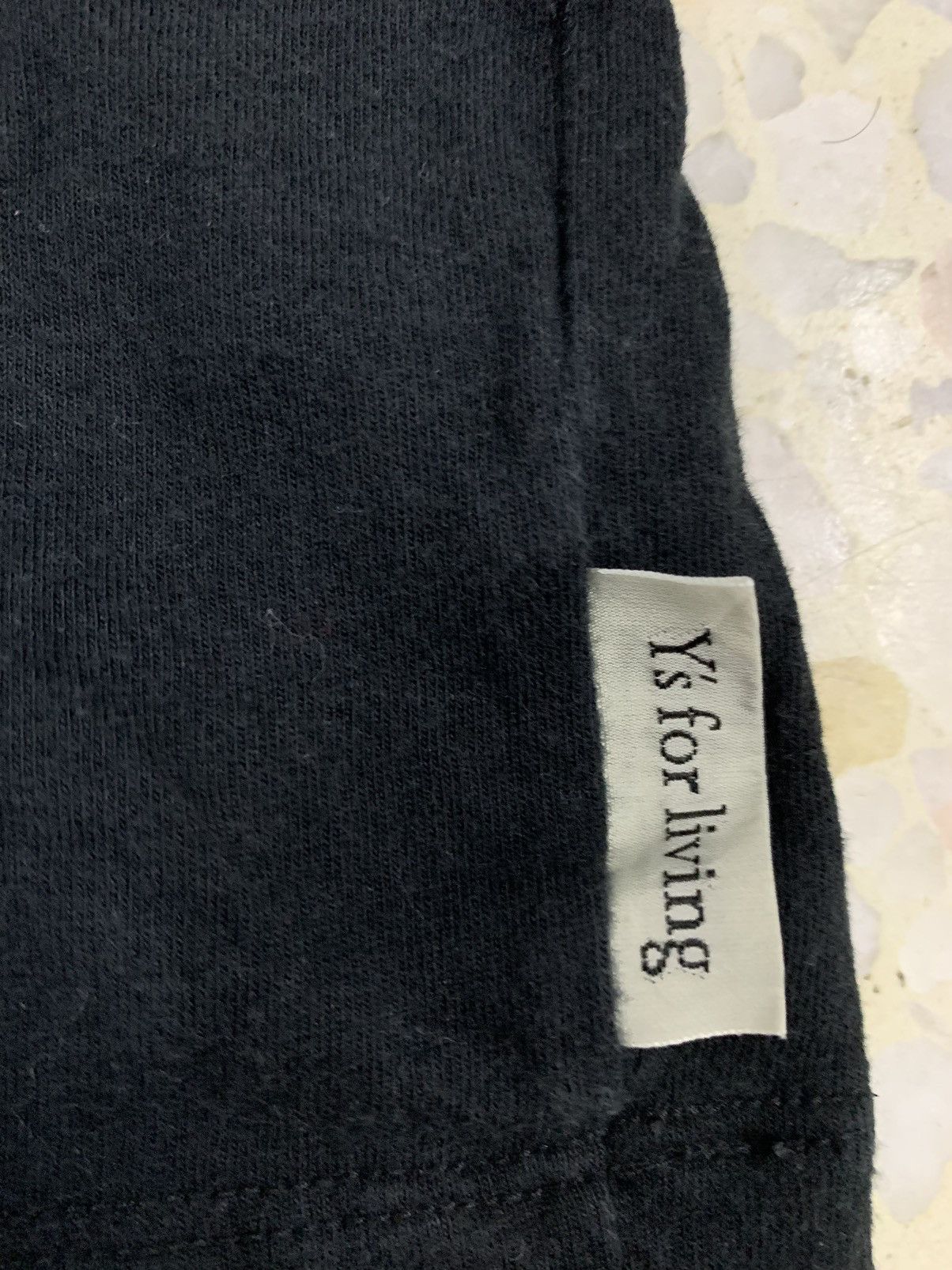 Yohji Yamamoto Y’s FOR LIVING SHORT SLEEVE TEE Size US S / EU 44-46 / 1 - 5 Thumbnail