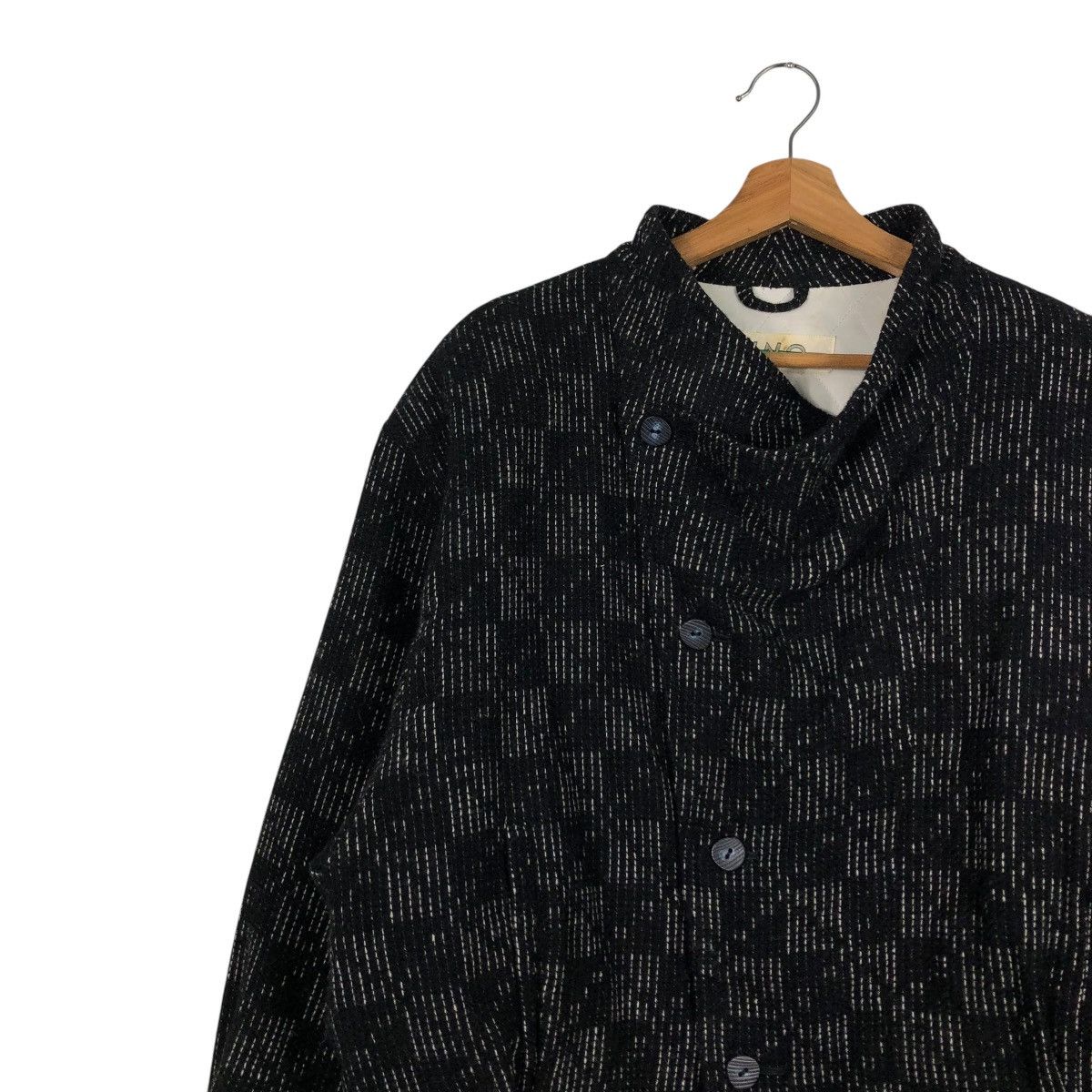 Japanese Brand 🔥VINTAGE BOMBER JACKET HIDDEN COLLAR VENO ISSEY MIYAKE Size US M / EU 48-50 / 2 - 9 Thumbnail