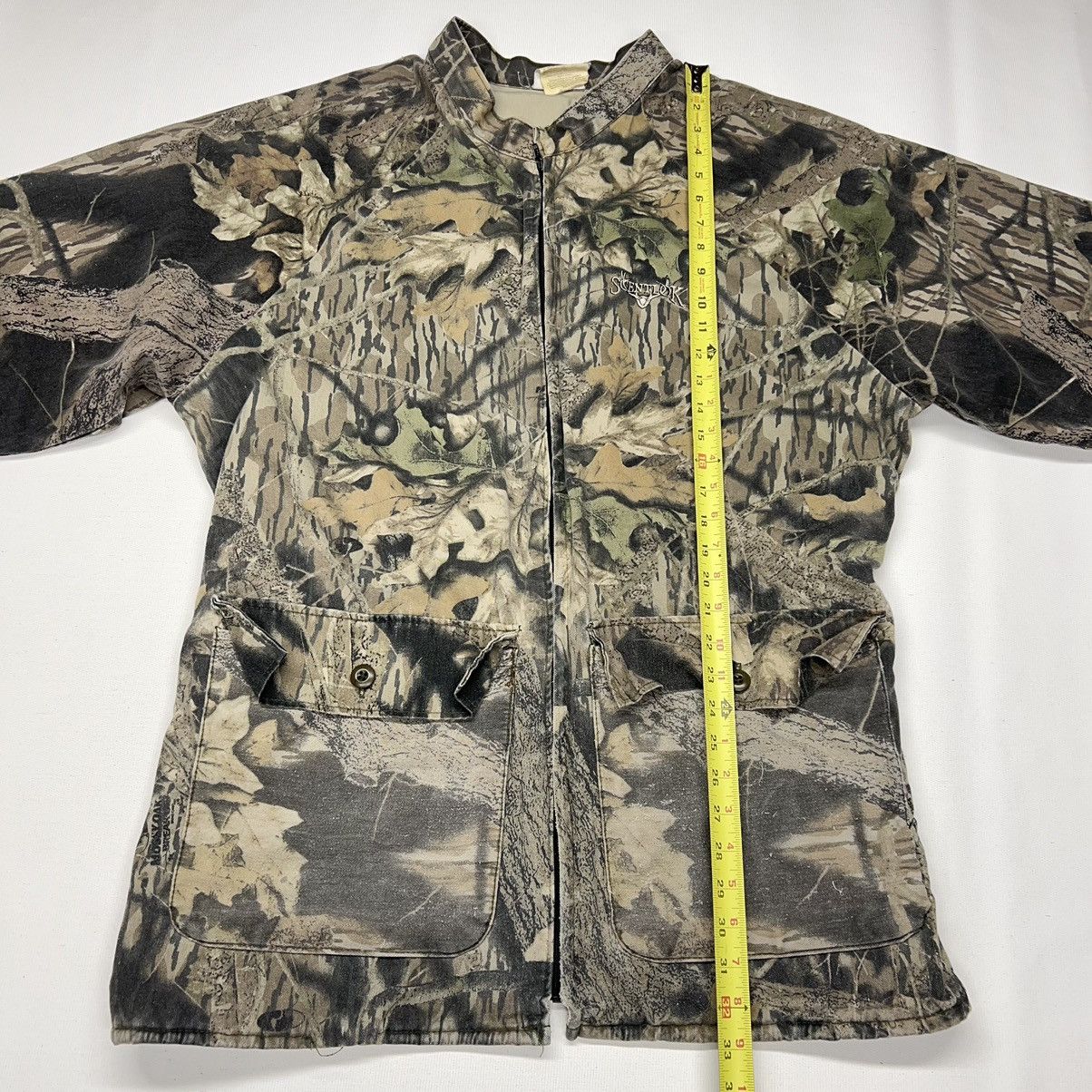 Vintage VTG Scentlock Jacket Camo Green Hunting Camouflage Mock Neck Size US XXL / EU 58 / 5 - 20 Thumbnail