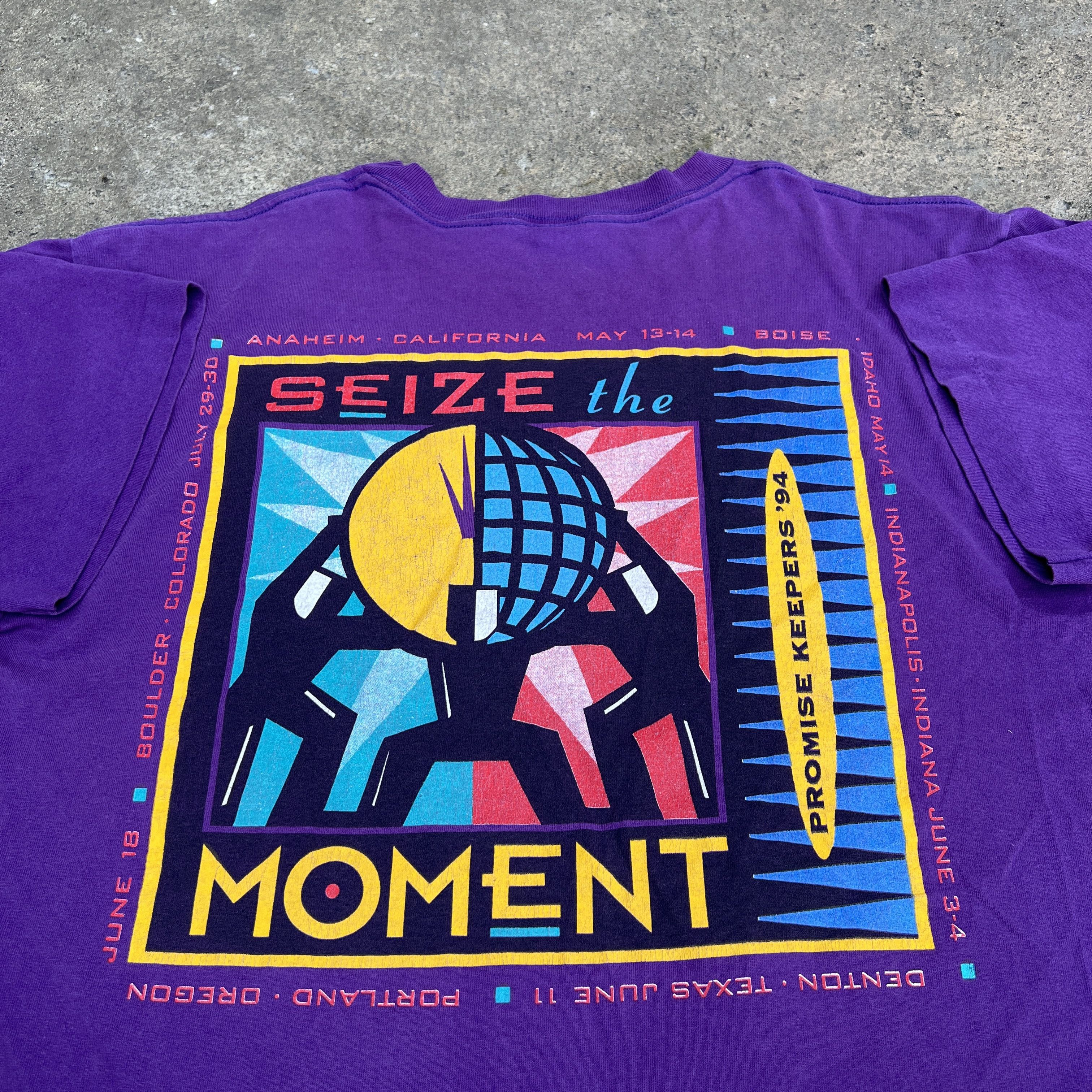 Vintage Vintage 90s Promise Keepers Men Of Integrity Promo Tee Size US XL / EU 56 / 4 - 2 Thumbnail