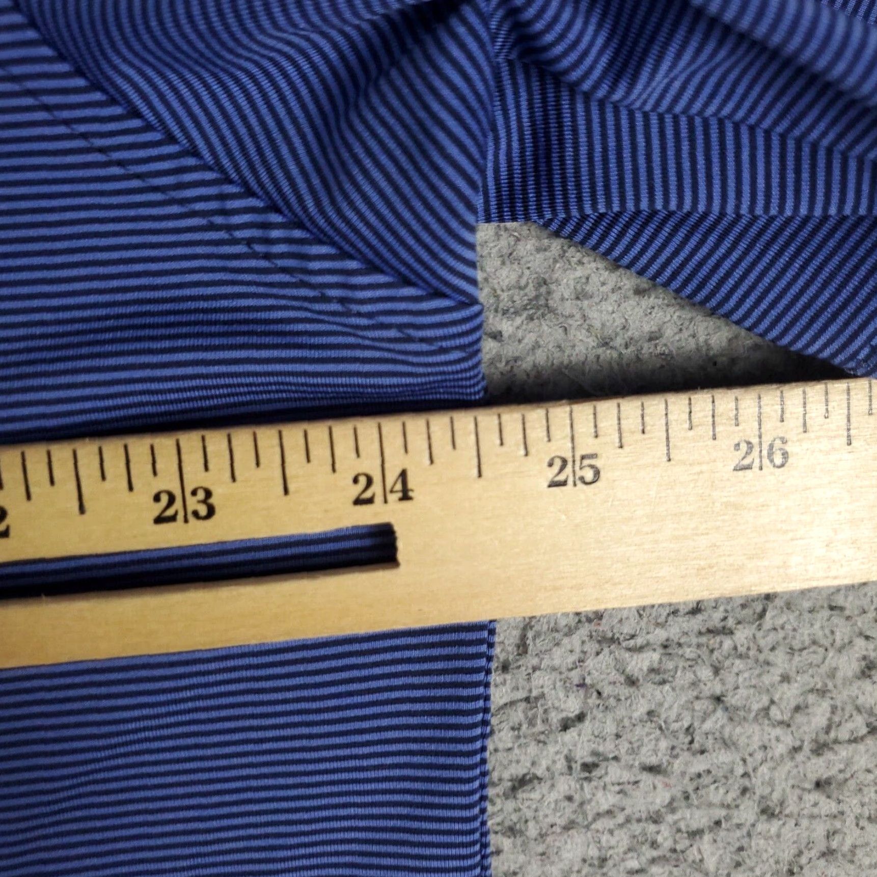 Peter Millar Peter Millar Polo Shirt Mens Large Blue Striped Summer Comfort Short Sleeve Size US L / EU 52-54 / 3 - 6 Thumbnail