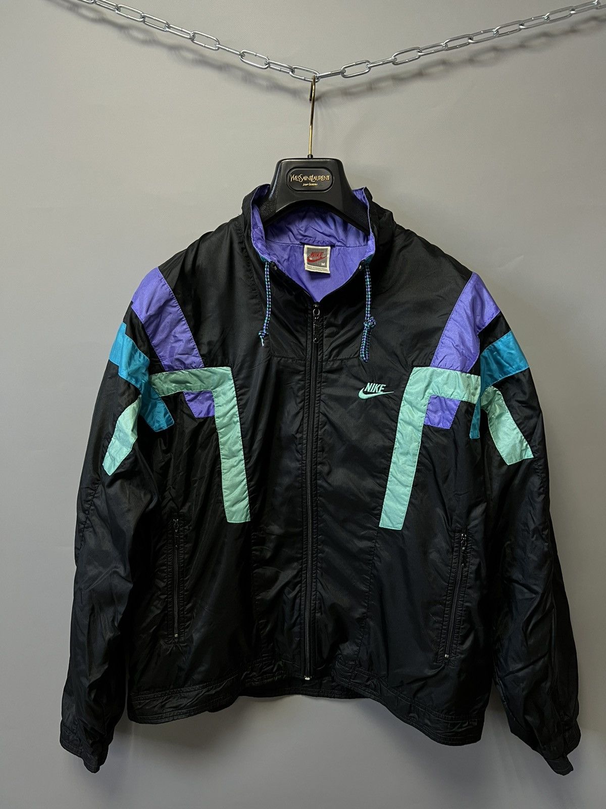 Nike Vintage Nike Track Jacket 90’s y2k Size US M / EU 48-50 / 2 - 2 Thumbnail