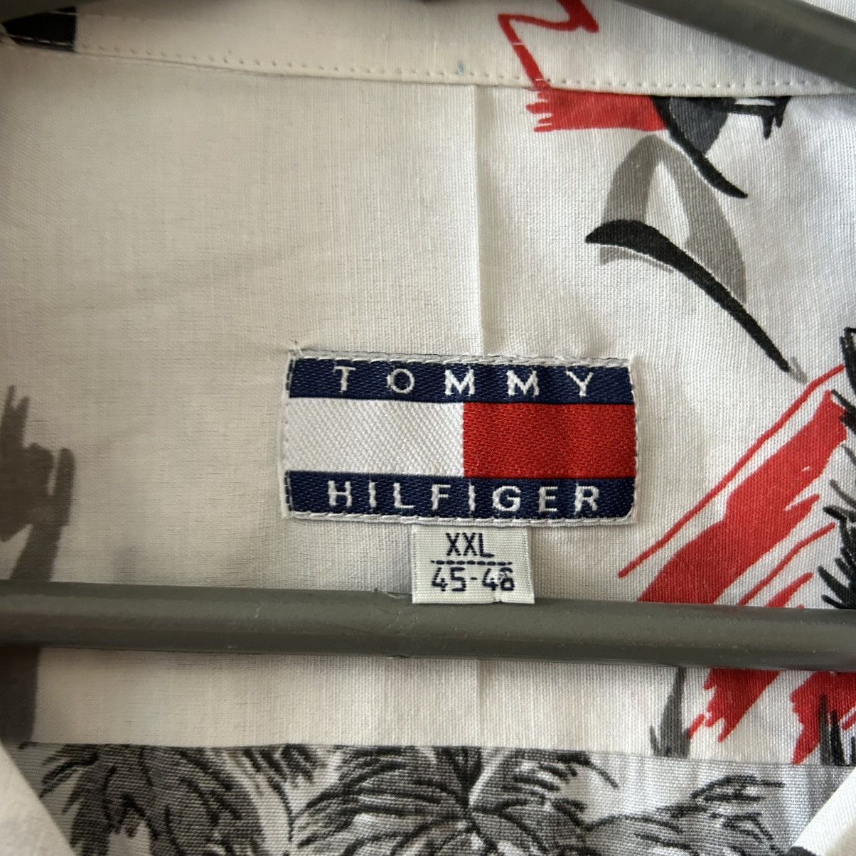 Tommy Hilfiger Vintage Tommy Hilfiger Graphic Hawaiian 90’s Button Shirt Size US XXL / EU 58 / 5 - 5 Thumbnail