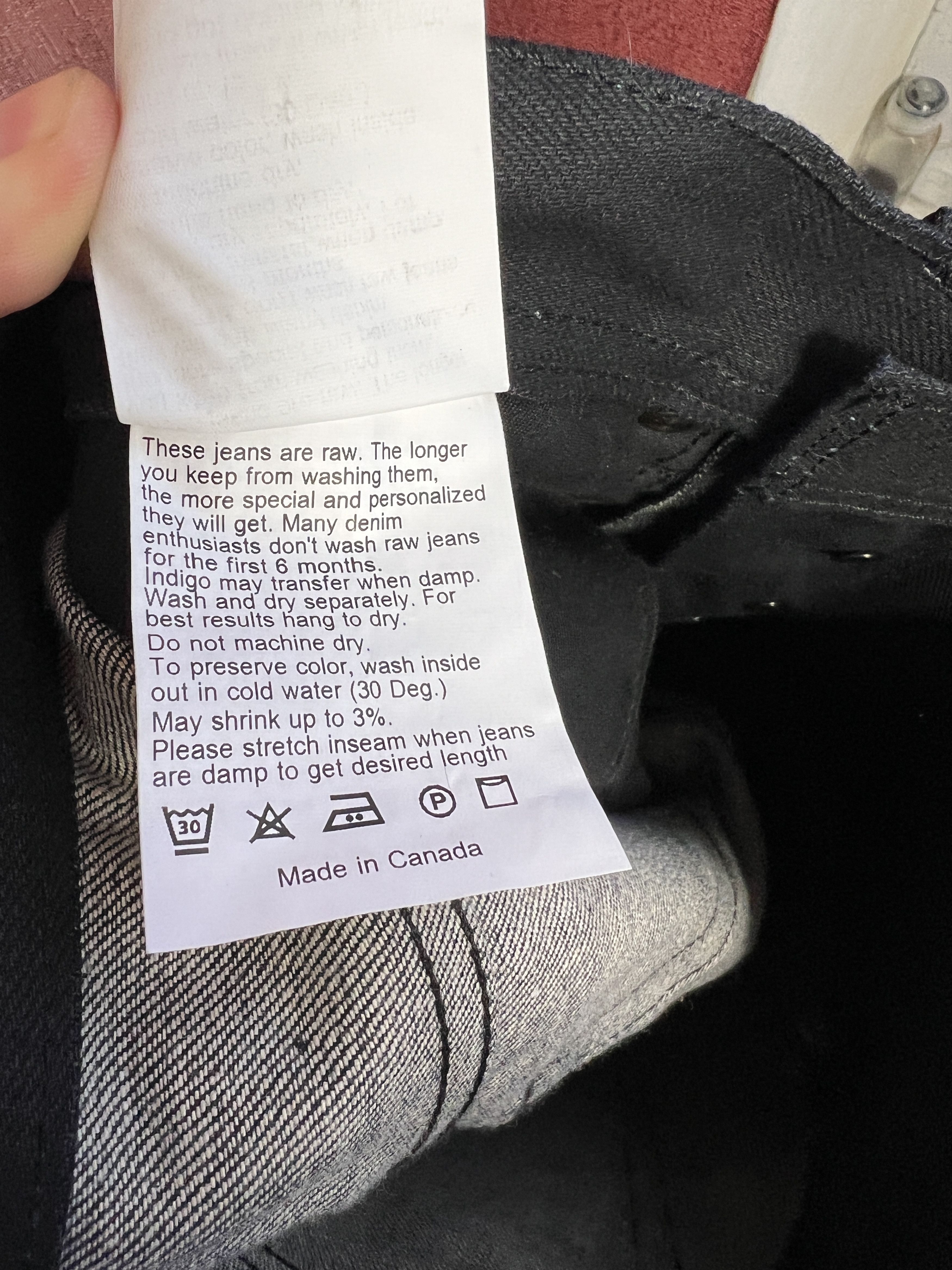 Naked & Famous naked famous denim black selvedge pants skinny wax jeans Size US 29 - 10 Thumbnail