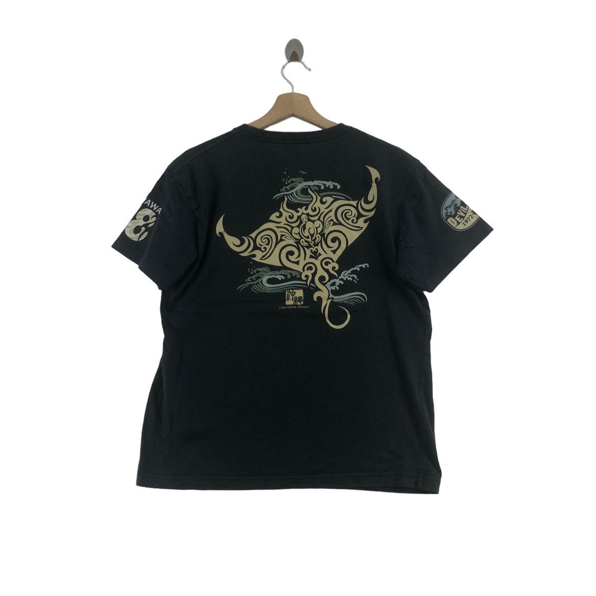 Vintage Vintage KARAHAI DEVIL RAY Pacific Ocean Tee Shirt Top Size US M / EU 48-50 / 2 - 5 Thumbnail