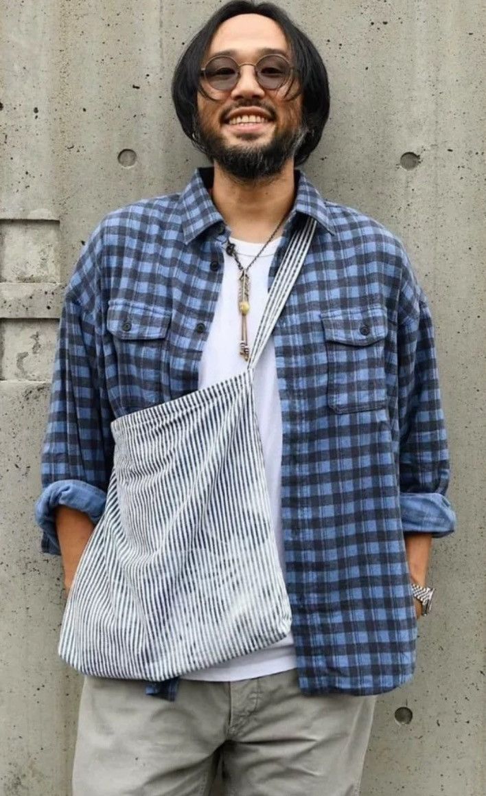Visvim Visvim 22aw Pioneer Khadi Check shirt2412-Nextarrow Size US L / EU 52-54 / 3 - 7 Thumbnail