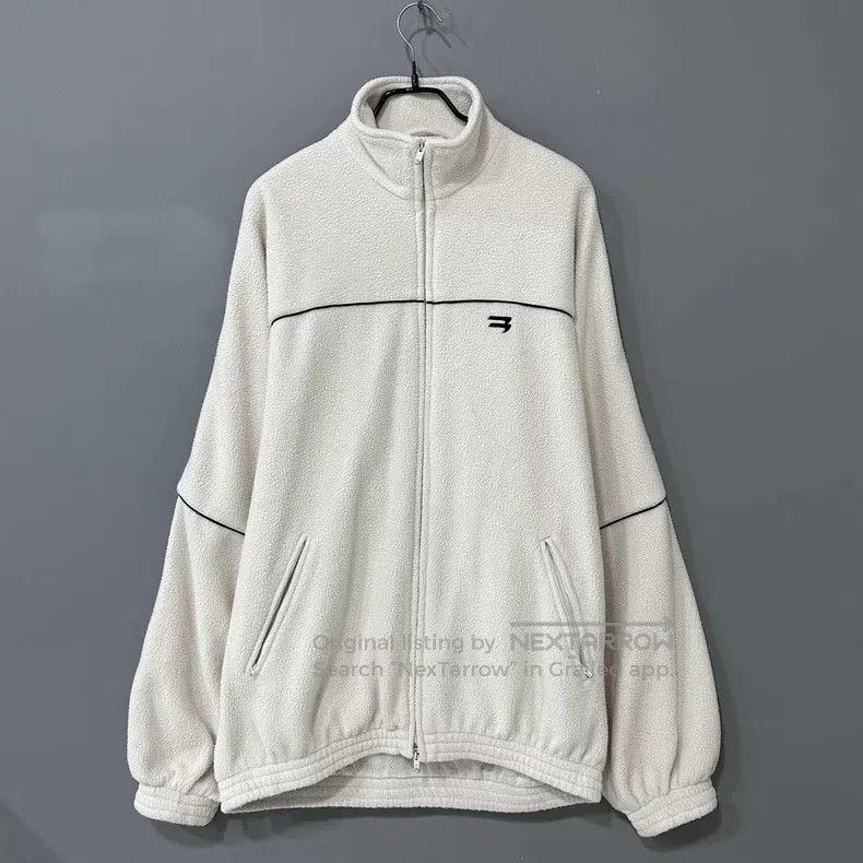 Balenciaga Balenciaga Double Hook Logo Fleece Zip Jacket Size US S / EU 44-46 / 1 - 1 Thumbnail