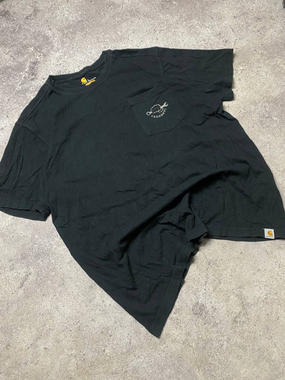 Carhartt Wip × Vintage Carhartt WIP T-Shirt Pocket Print Big Logo Size US L / EU 52-54 / 3 - 4 Thumbnail