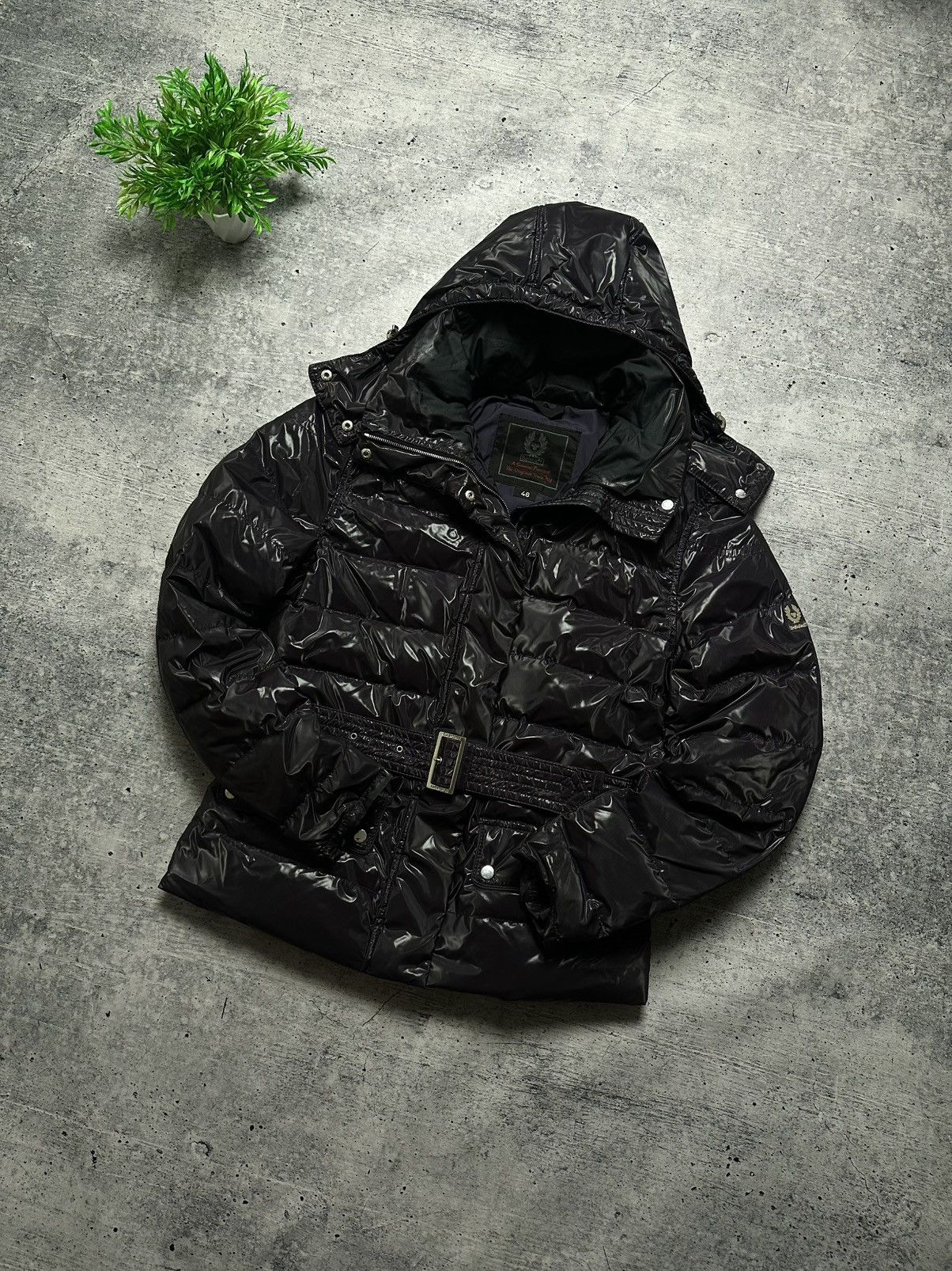 Belstaff Belstaff Goose Down Silver 85 Puffer Winter Jacket Size L / US 10 / IT 46 - 2 Thumbnail