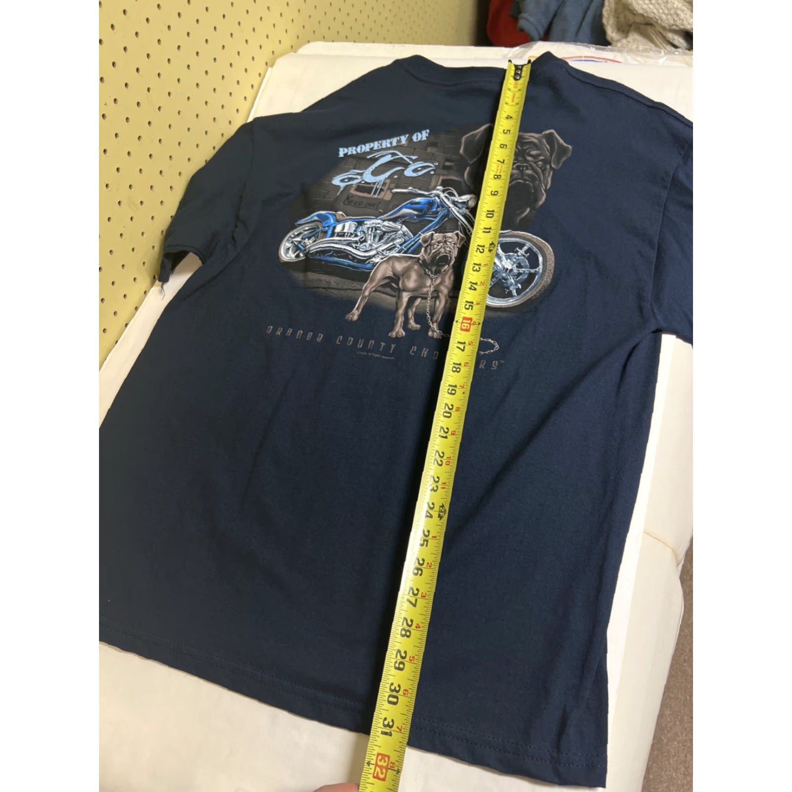 Vintage VINTAGE Tennessee River Shirt XL Blue Graphic Print Dog Back Biker Motorcycle Double-Sided NWT Nos Men Crew Neck Short Sleeve Cotton 2000s 00s Size US XL / EU 56 / 4 - 3 Thumbnail