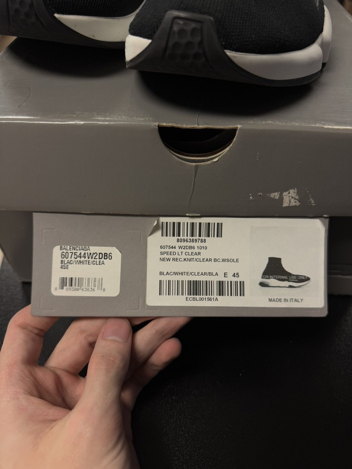 Balenciaga Balenciaga High Top Mesh Speed Sock Runner 45EU/12US Size US 12 / EU 45 - 16 Thumbnail