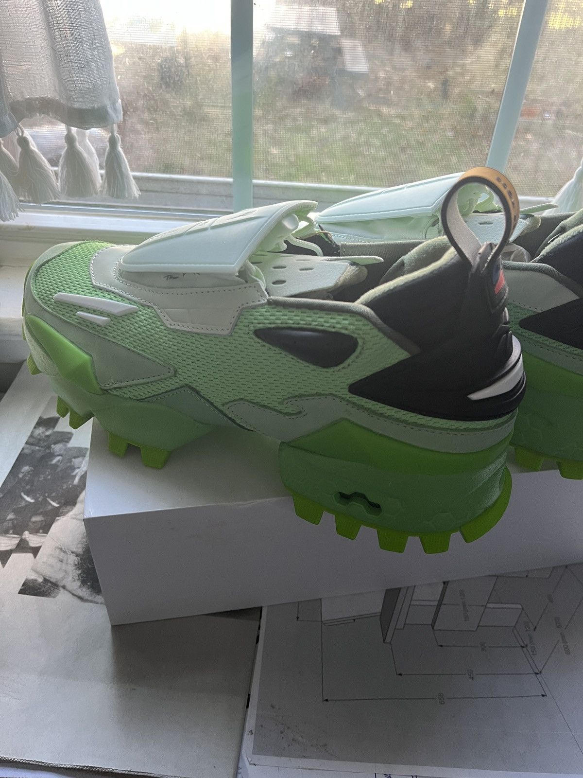 Pyer Moss × Reebok Pyer Moss x Reebok Trail Fury Sz.8 Unisex Size US 8 / IT 38 - 6 Thumbnail