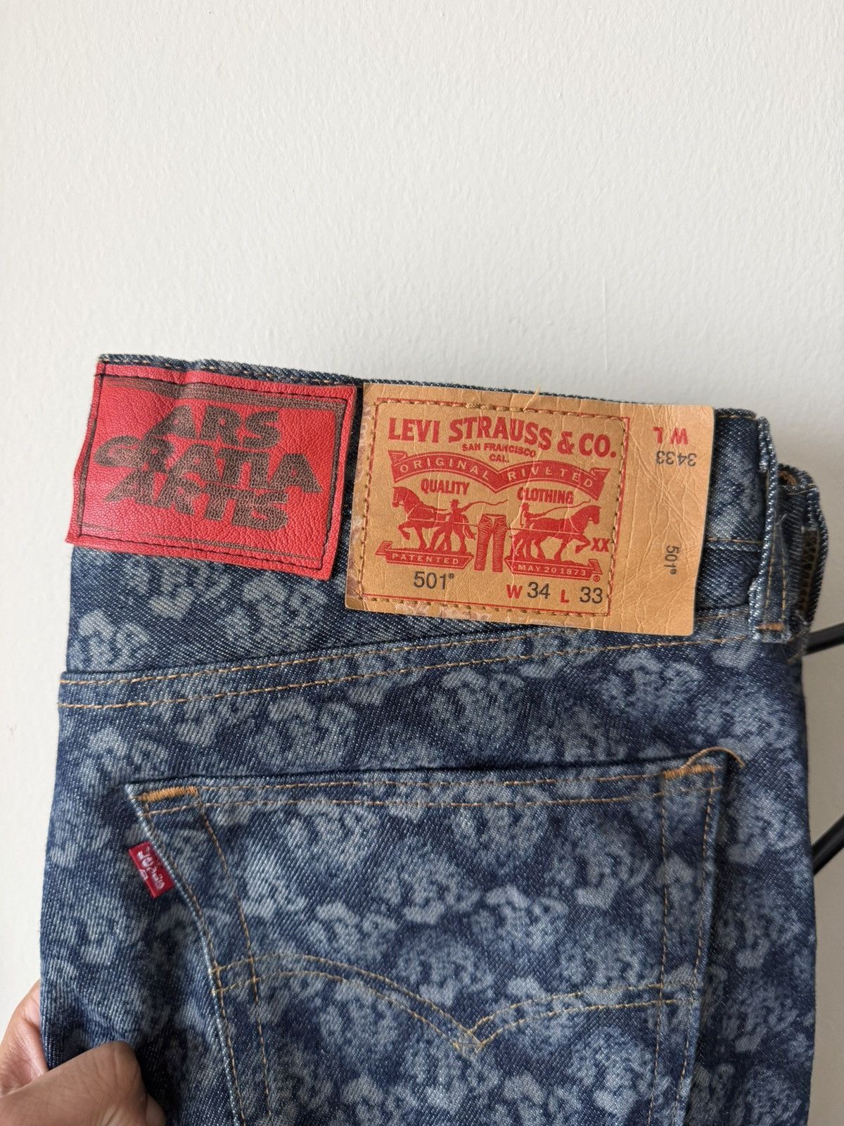 Other Ars Gratia Arts Custom Levis denim Size US 34 / EU 50 - 3 Thumbnail