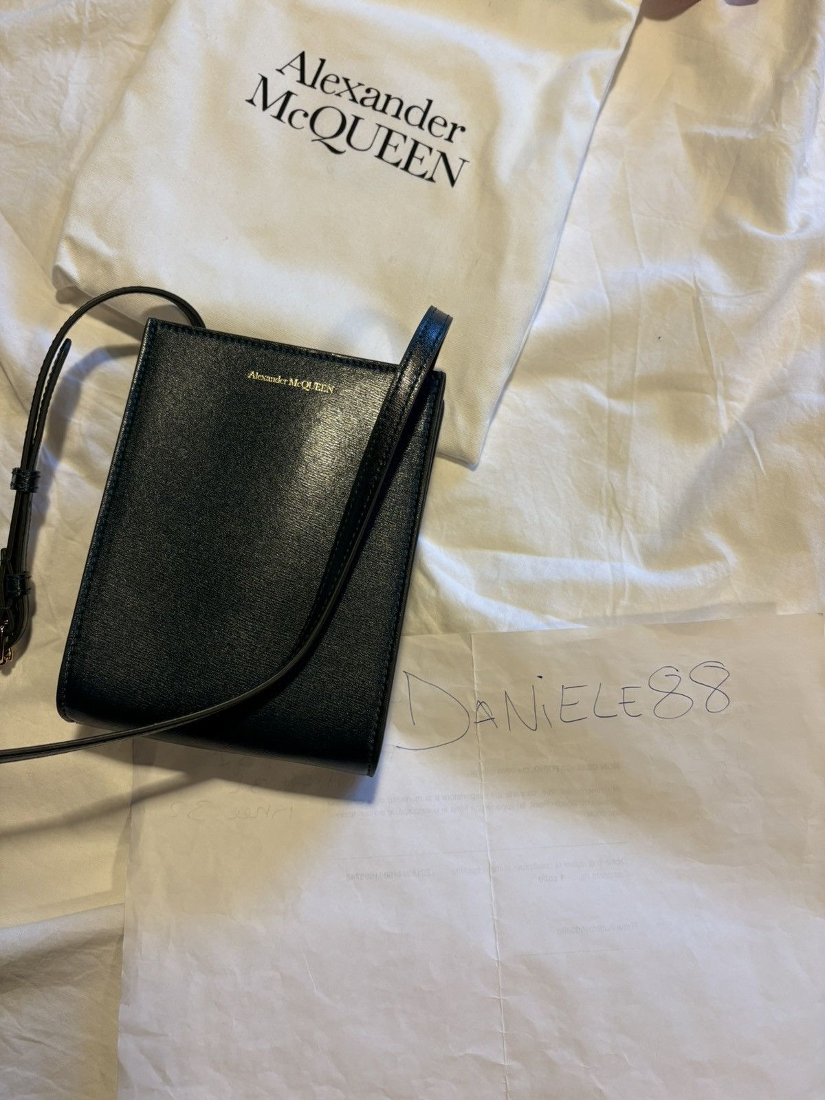 Alexander McQueen Alexander McQueen leather crossbody bag. Size ONE SIZE - 3 Thumbnail